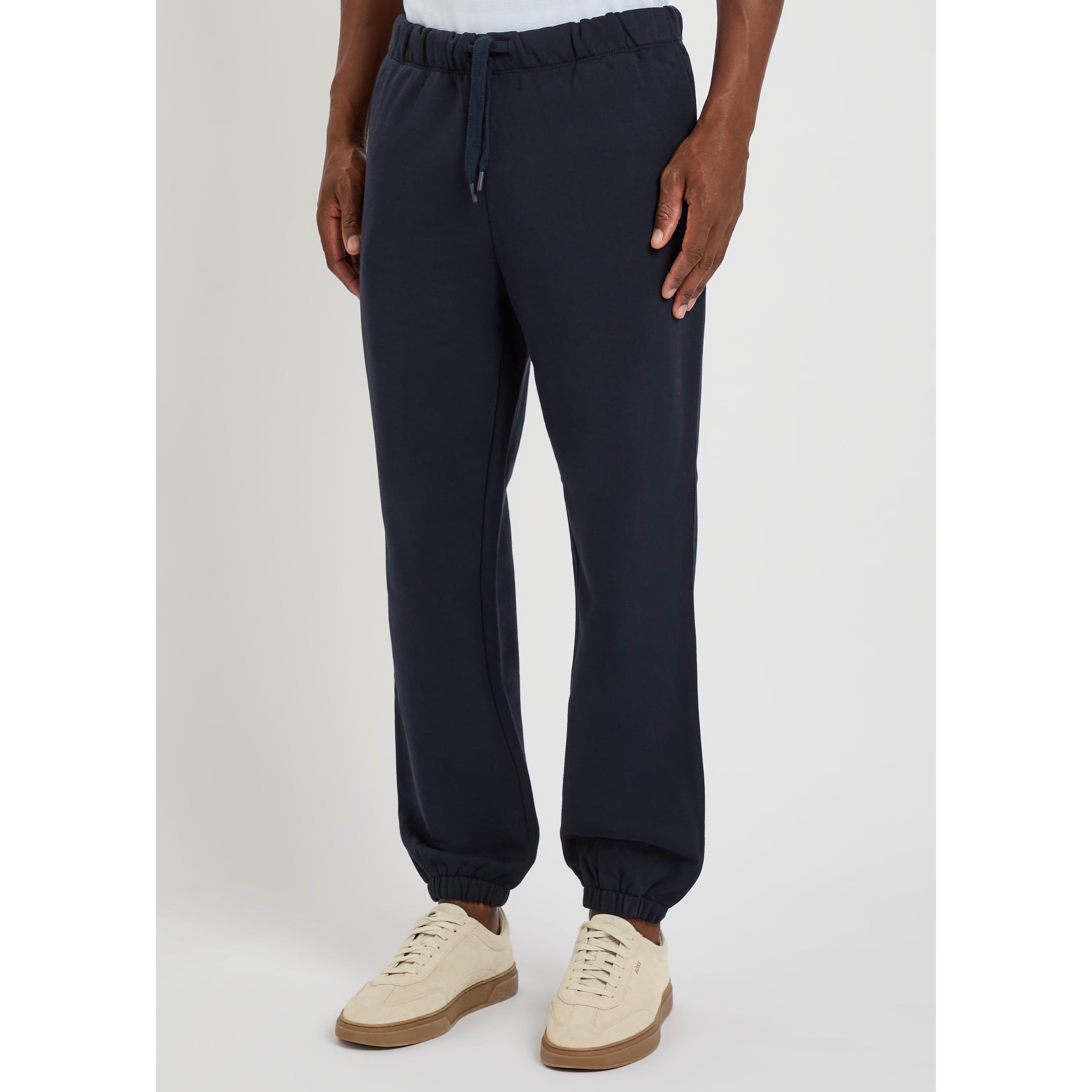 NAVY - Boss - Men's Locsin Cuff Cotton Joggers - 2