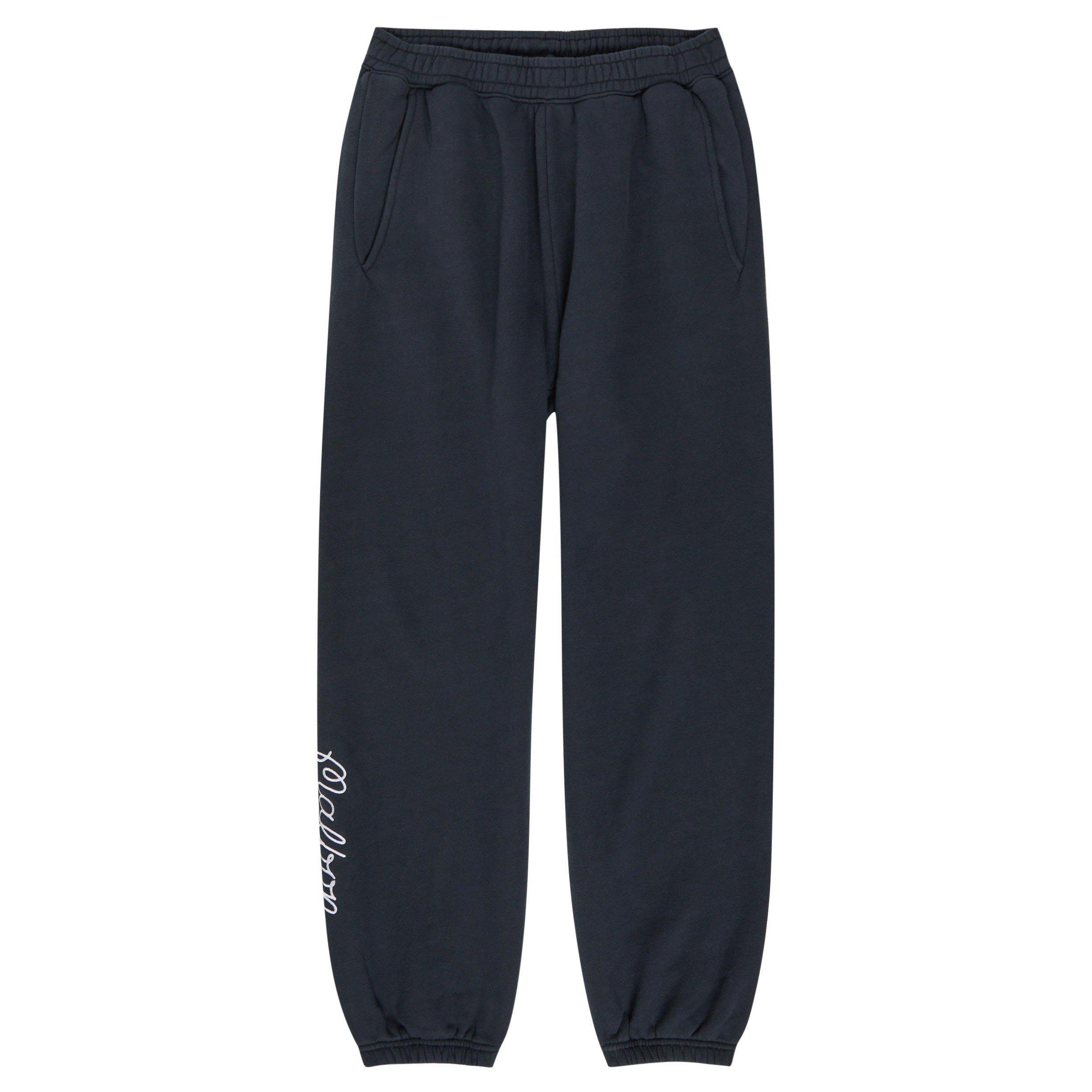 NAVY - Malbon - MAL CLUBHOUSE SWEATPANTS