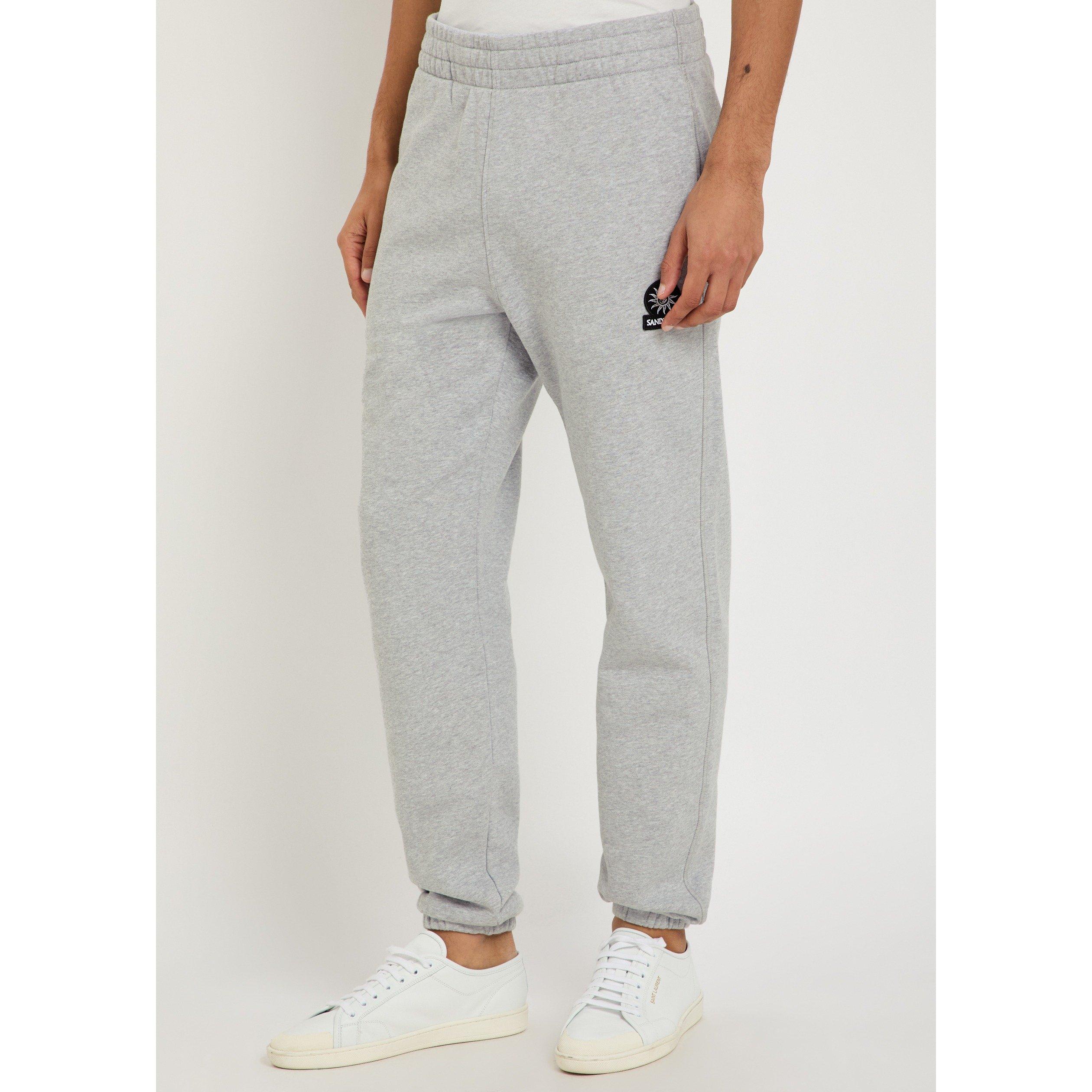 GREY - Sandbanks - Men's Cotton Relaxed-Fit Joggers - 2