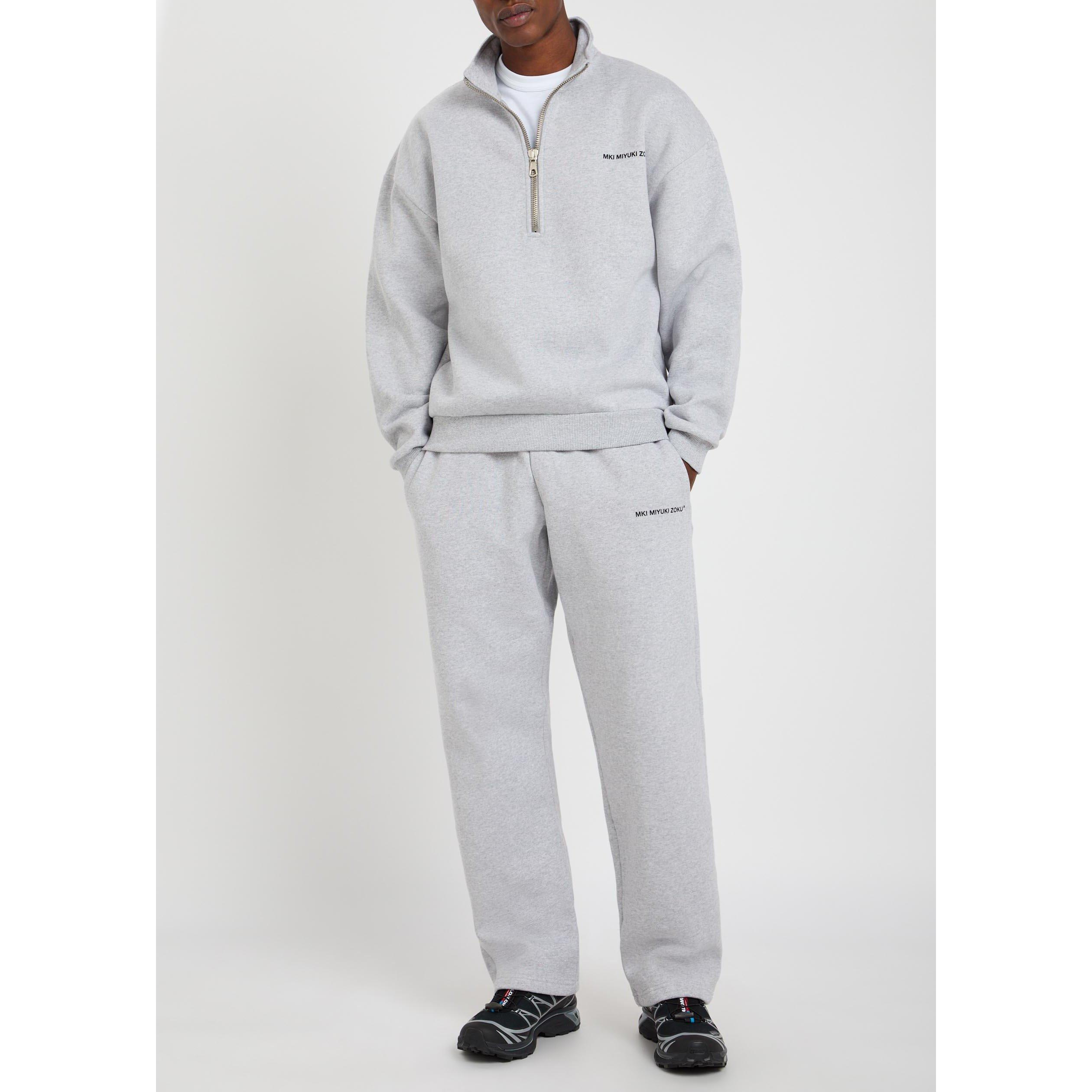 GREY - MKI MIYUKI ZOKU - MKI UNIFORM WIDE LEG JOGGERS - 5