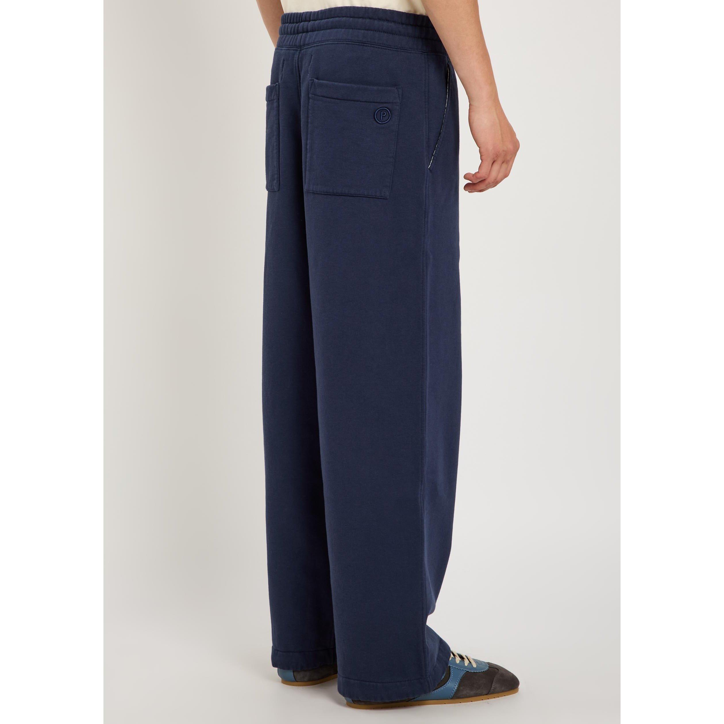 NAVY - PICANTE - Men's Everyday Sweatpant Cotton Wide-Leg Relaxed-Fit - 3