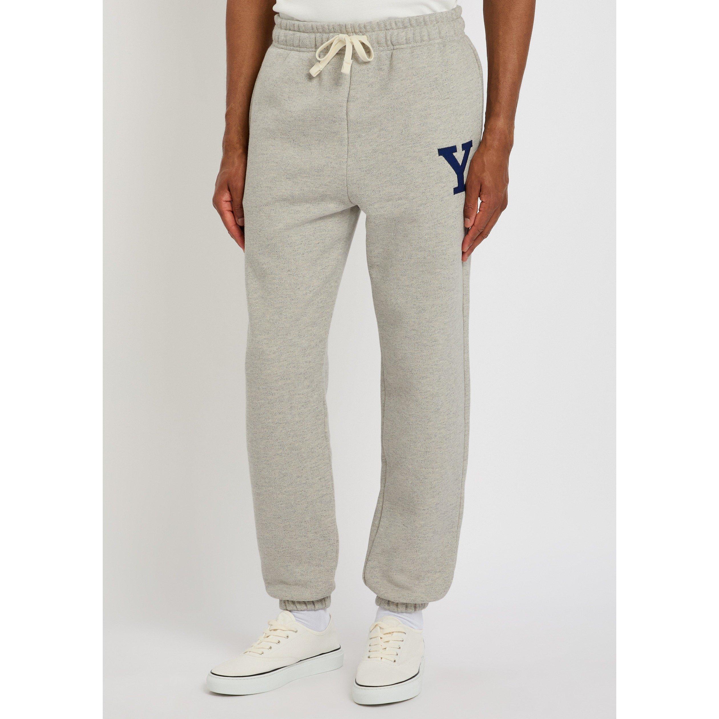 GREY - Gant - Men's Yale Cotton Relaxed-Fit Joggers - 2
