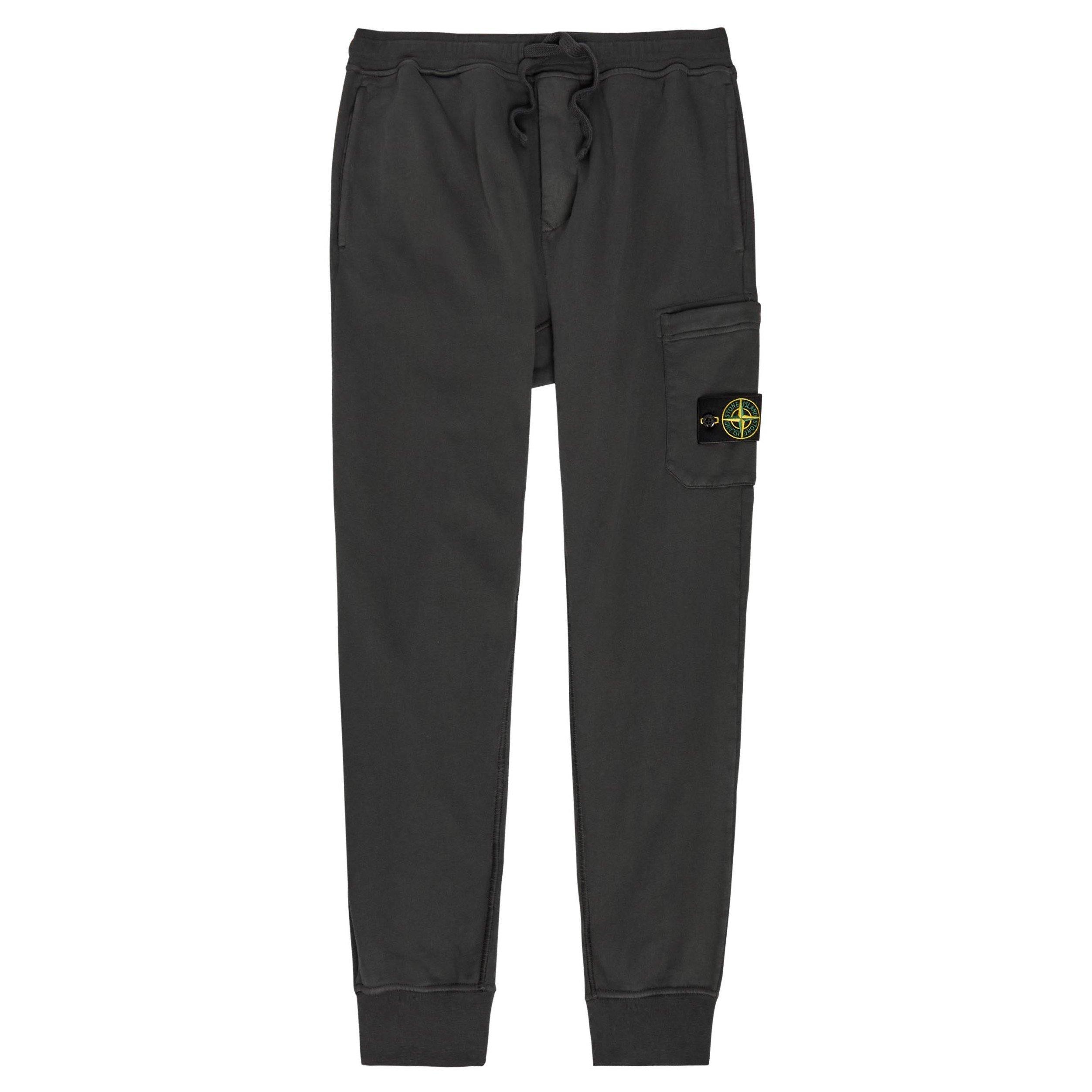 GREY - Stone Island - SI BADGE SWEATPANTS