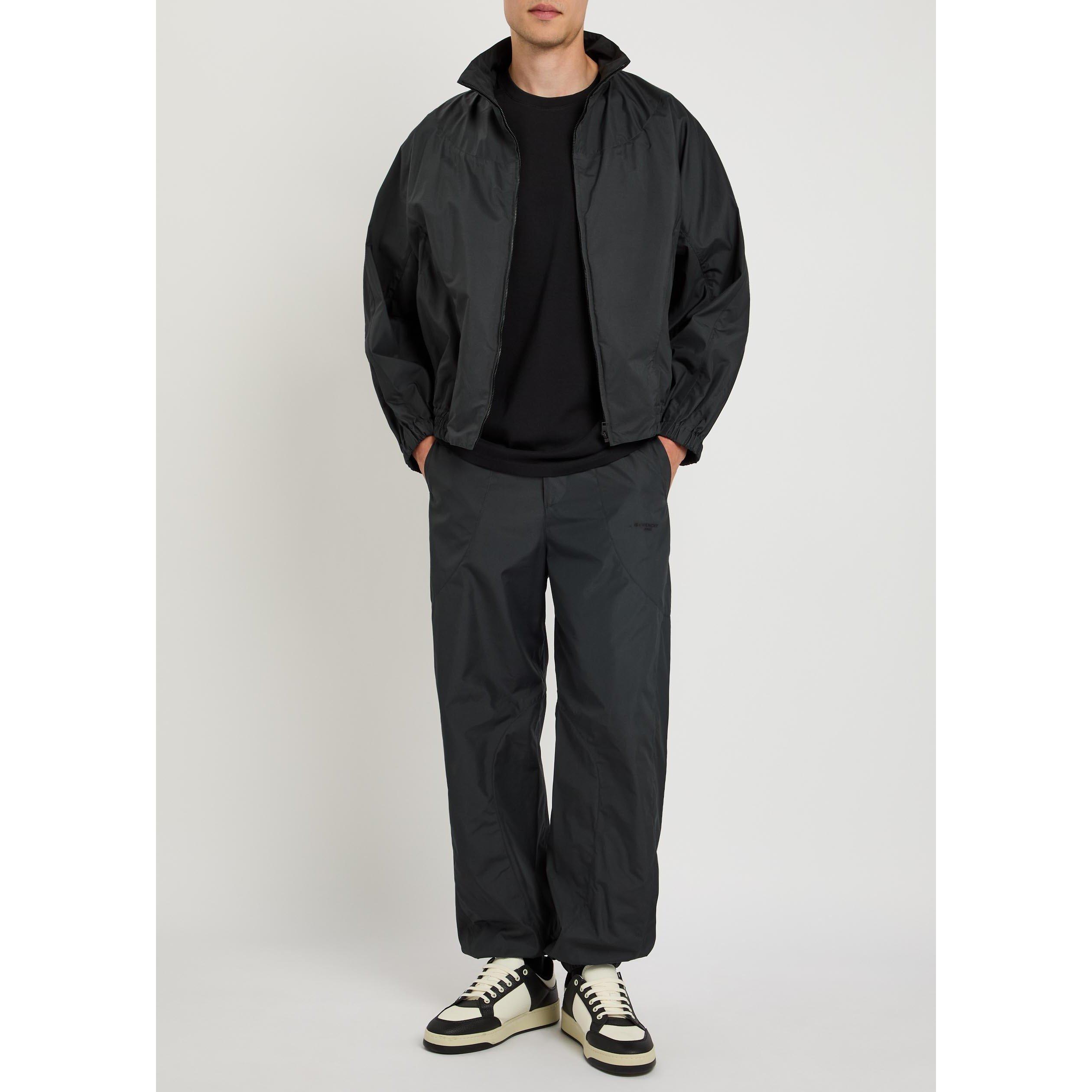 BLACK - GIVENCHY - GIV CUT OUT TRACK PANT - 5