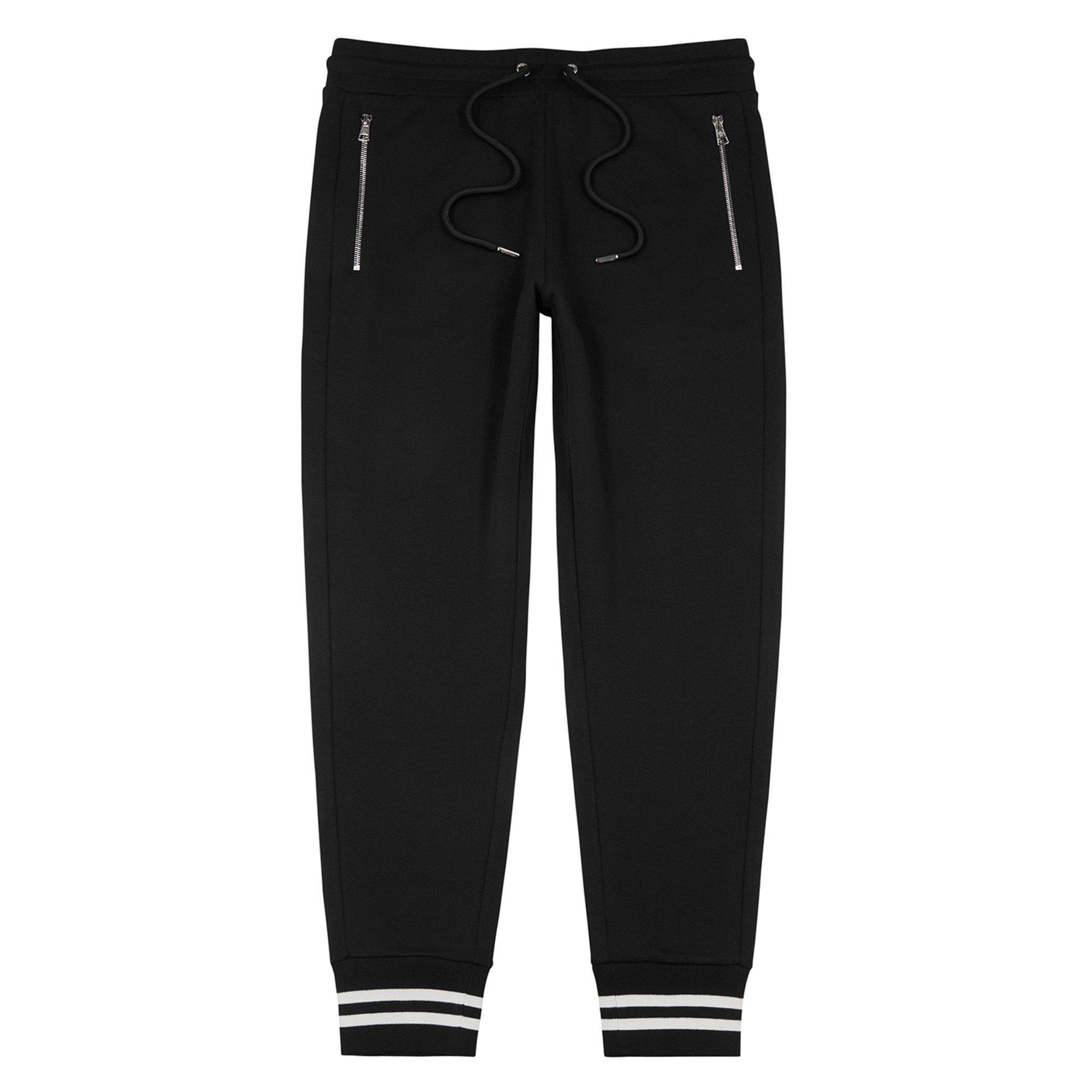 BLACK - Moncler - MONC CP SWEATPNT ZIPS - 1
