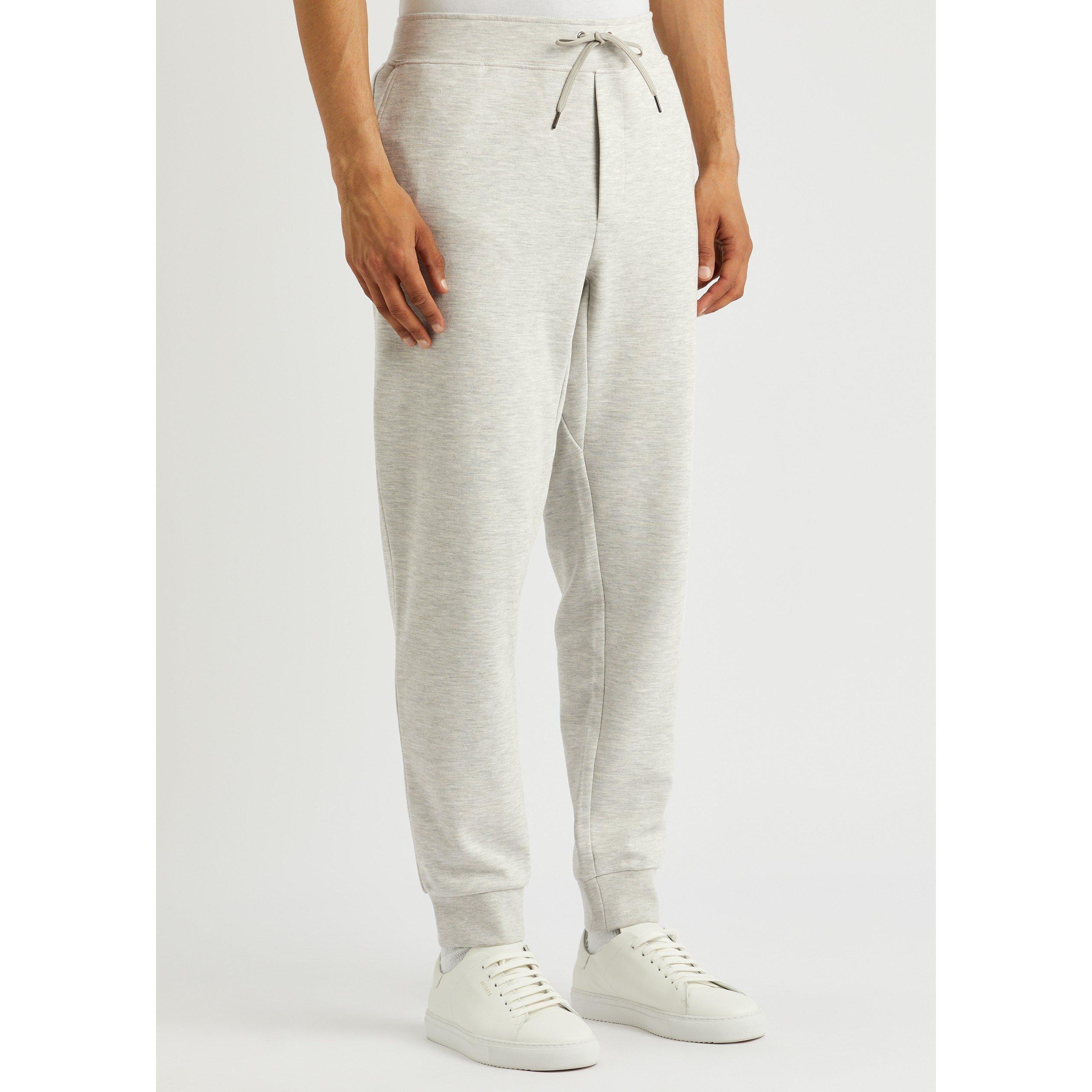 GREY - Polo Ralph Lauren - Men's Cotton Cuffed Relaxed-Fit Joggers - 2