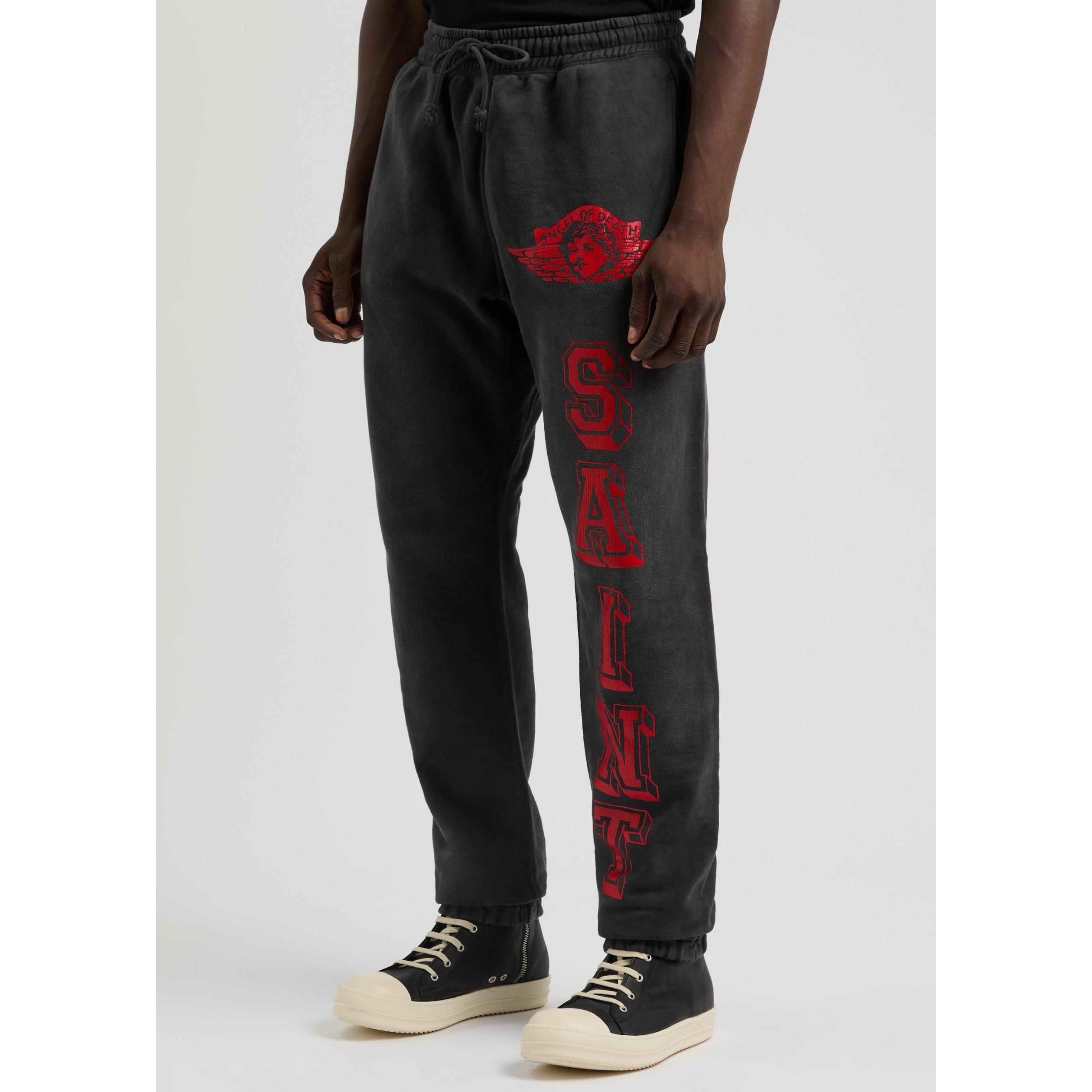 BLACK - SAINT MXXXXXX - SM ANGEL OF DEATH SWEATPANTS - 2