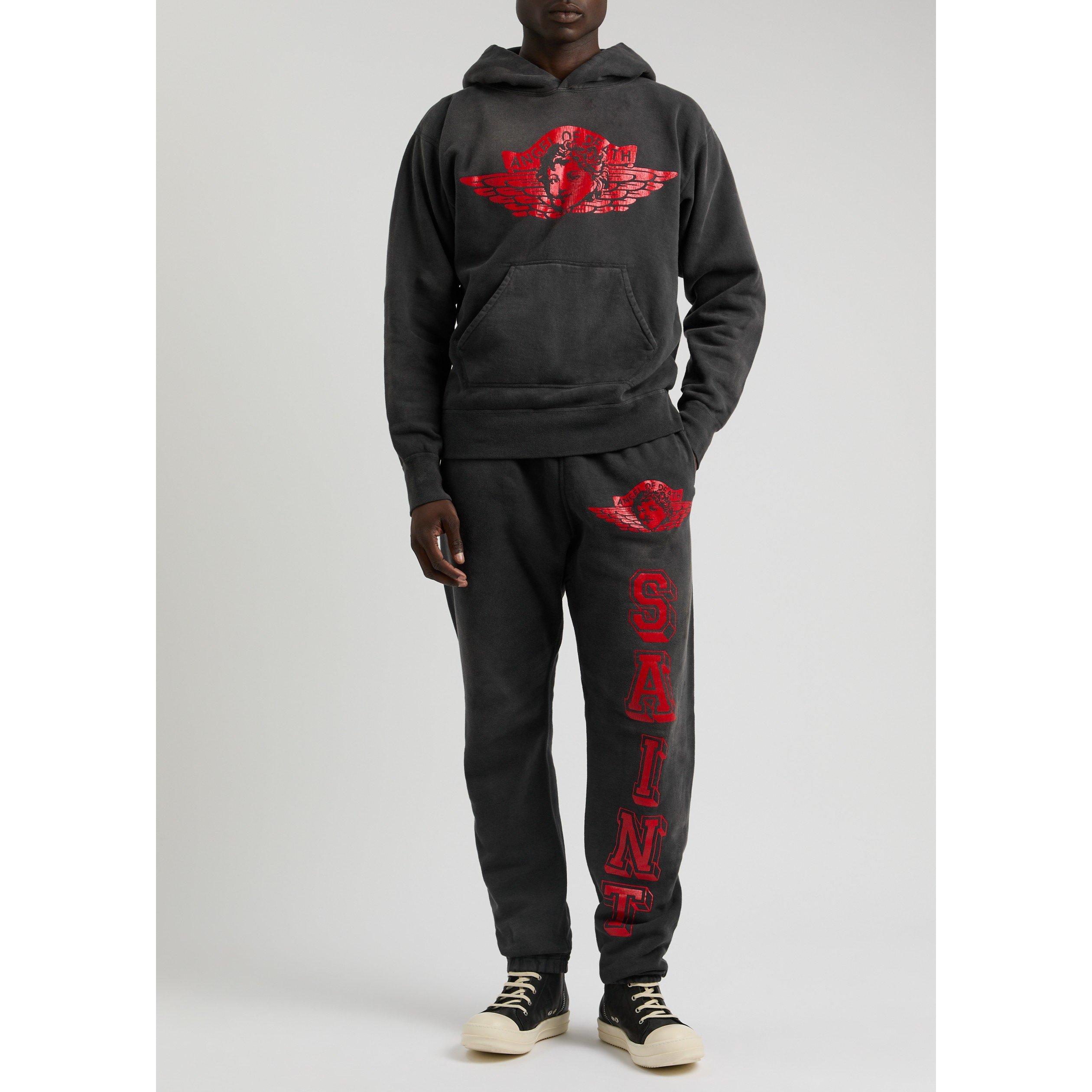 BLACK - SAINT MXXXXXX - SM ANGEL OF DEATH SWEATPANTS - 5