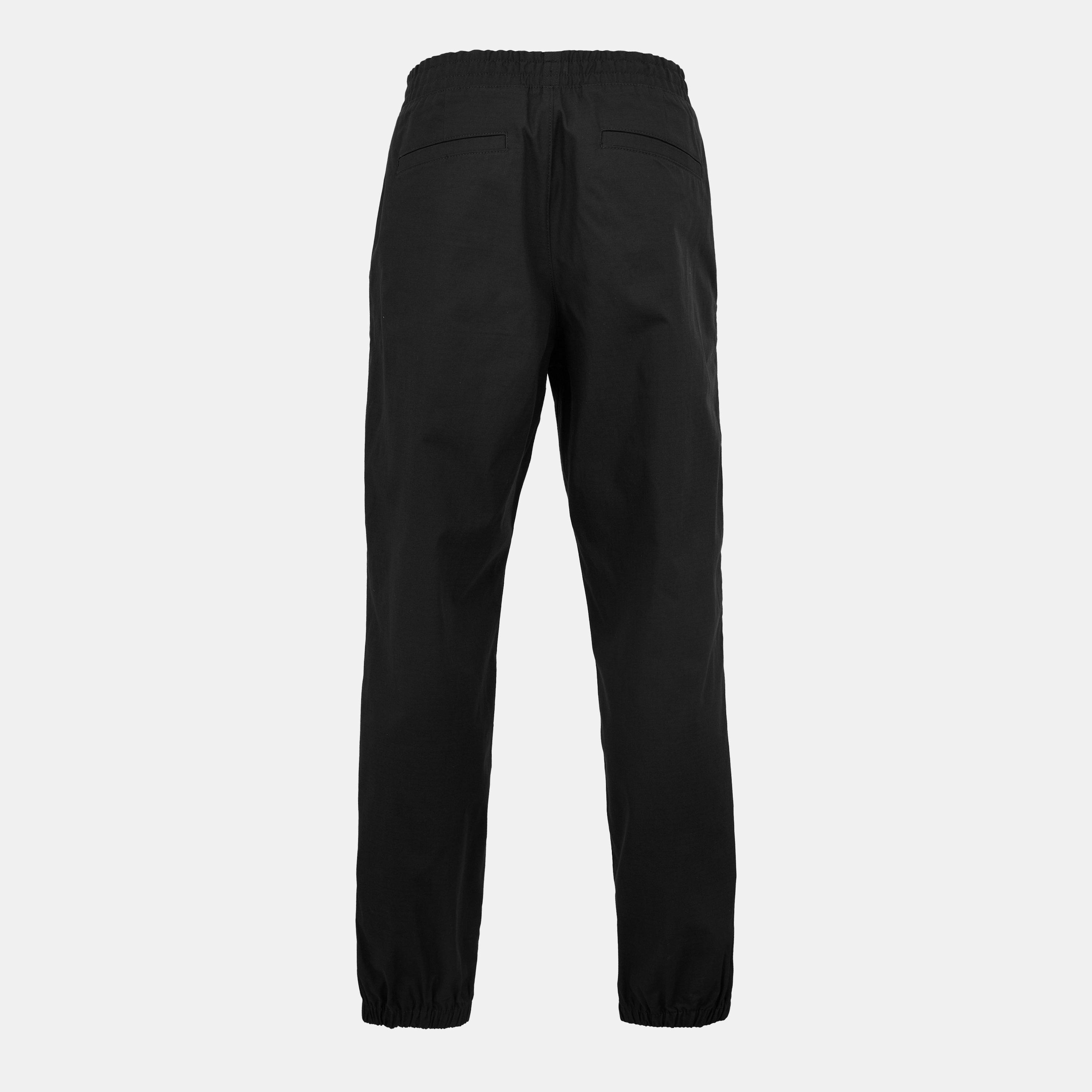 Black - Hugo - Men's Closed Hem Woven Tracksuit Joggers - 2