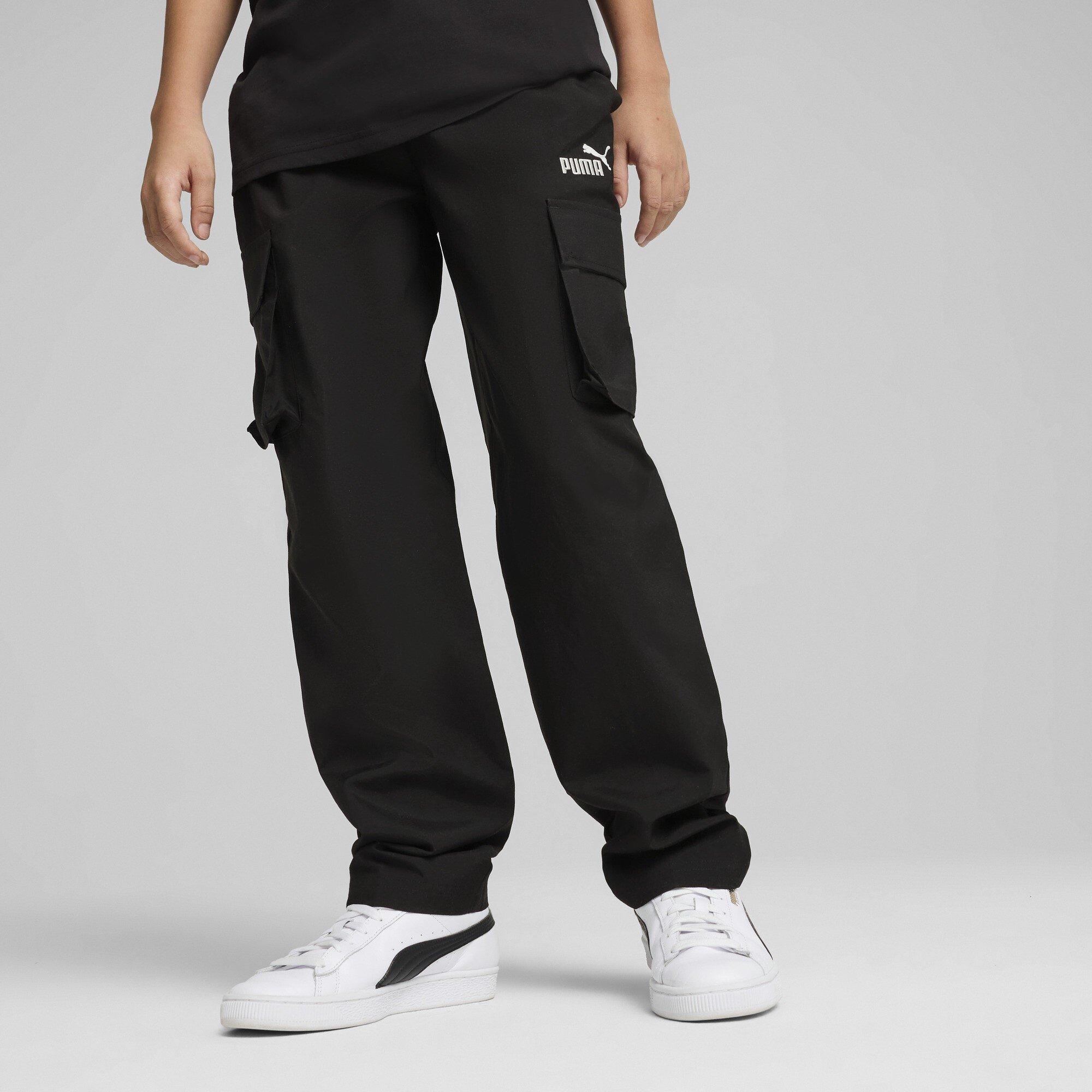 Puma Black - Puma - PUMA Essentials Juniors Woven Cargo Pants - 2
