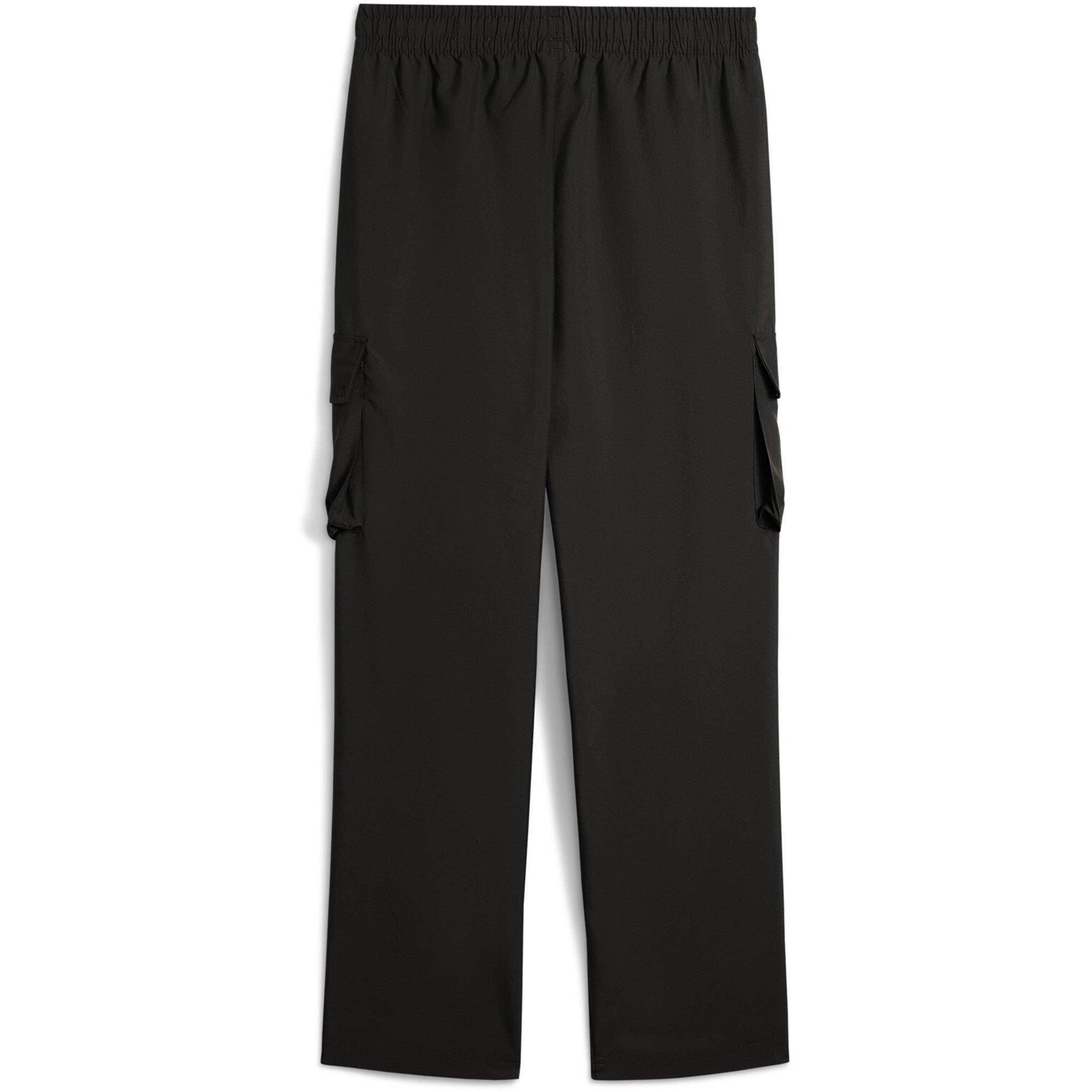 Puma Black - Puma - PUMA Essentials Juniors Woven Cargo Pants - 5