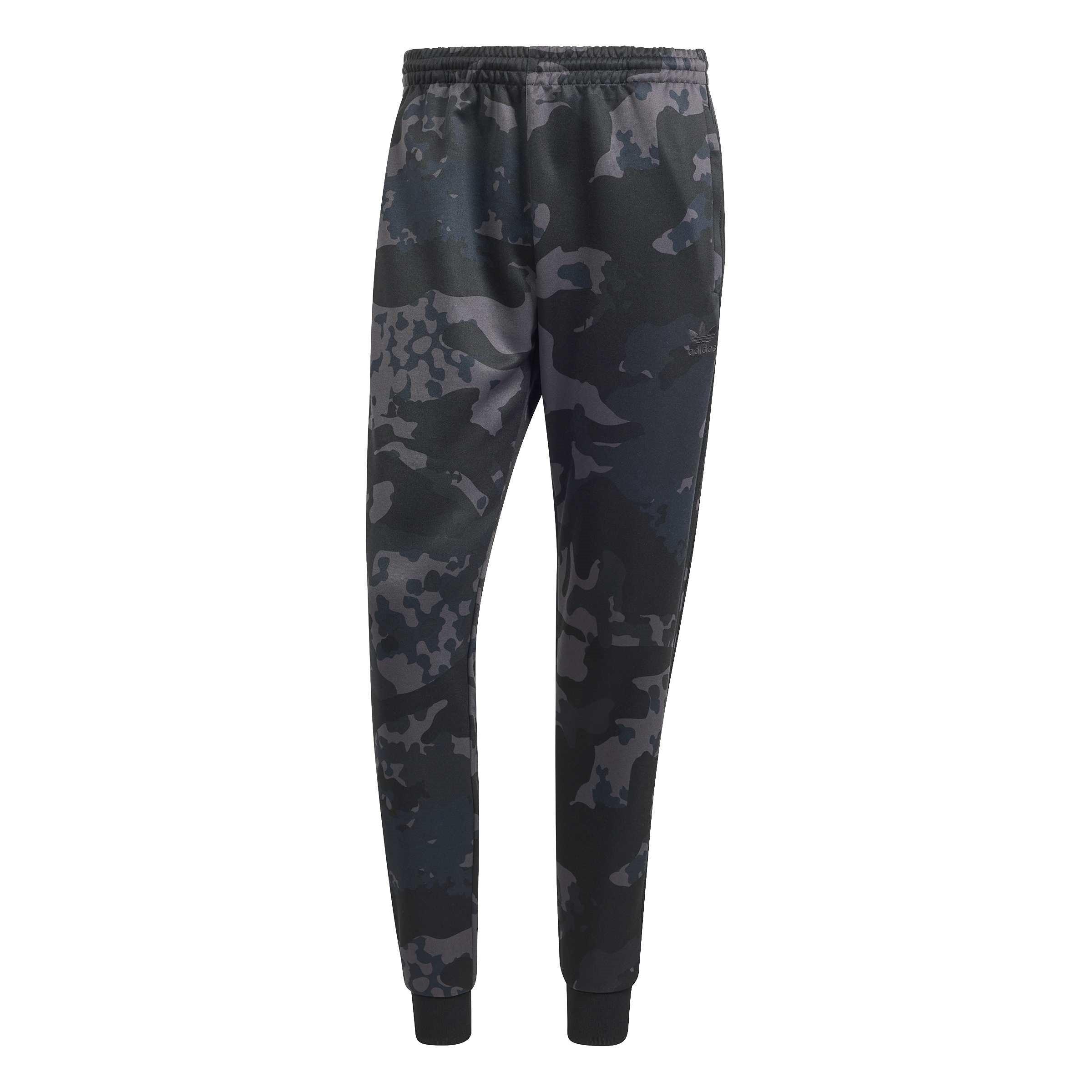 Black - adidas Originals - Men's Woven Tracksuit Joggers - 1