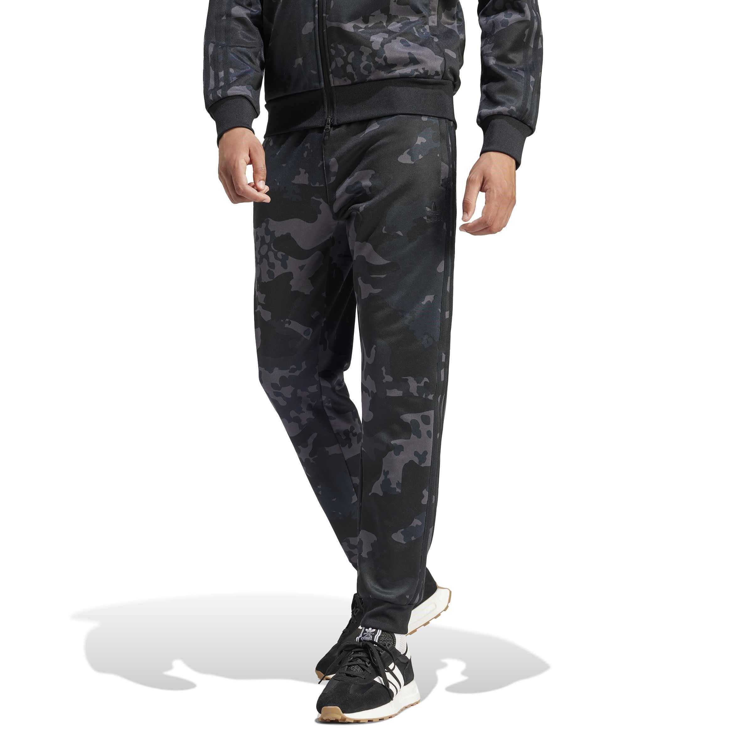 Black - adidas Originals - Camo Closed Hem Woven Tracksuit Joggers - 2