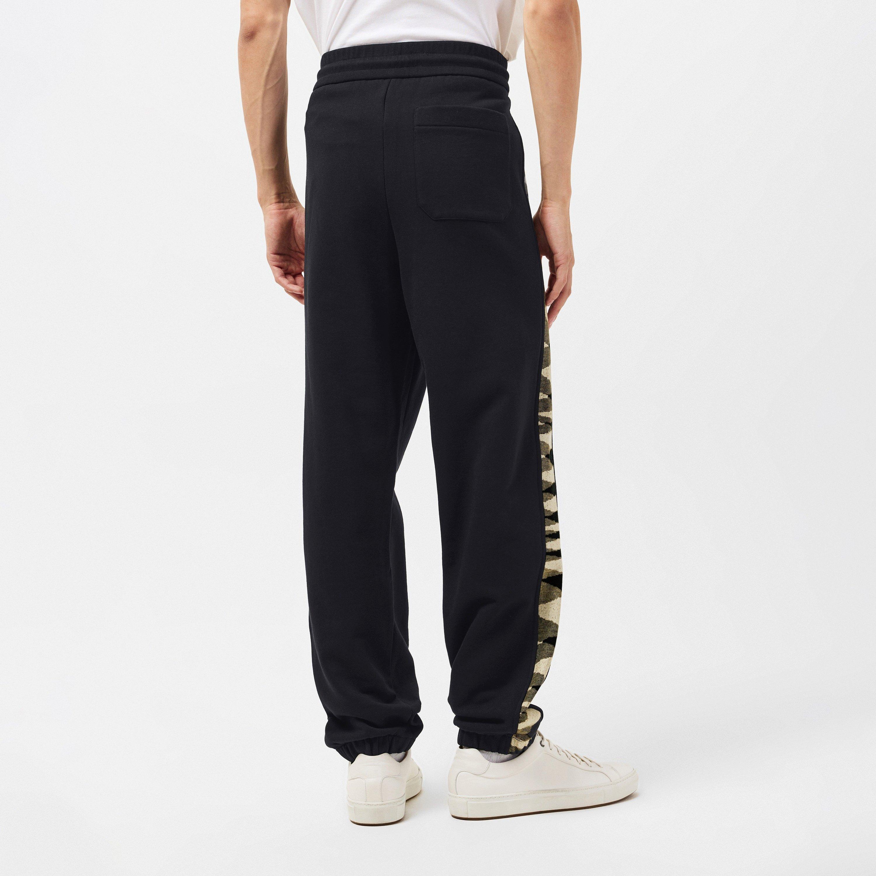 Black/Beige - Missoni - Closed Hem Woven Jogger Tracksuit - 4