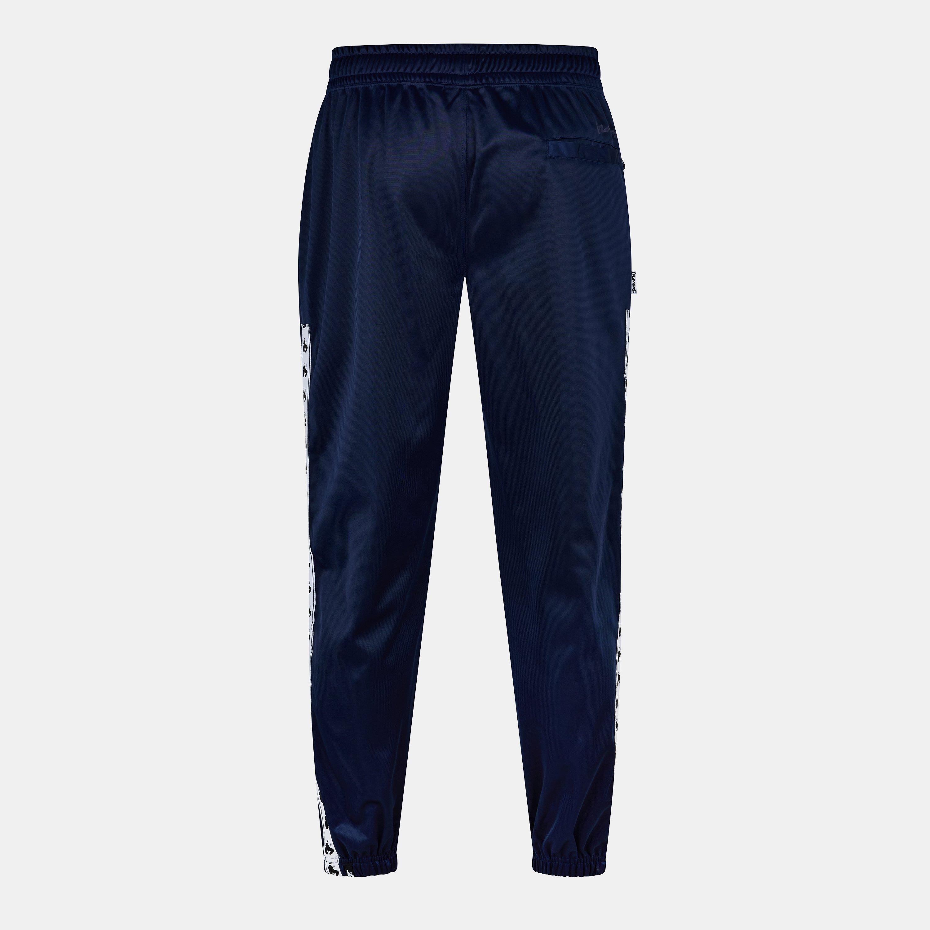 Marineblå - Money - Tape Track Pant - 2