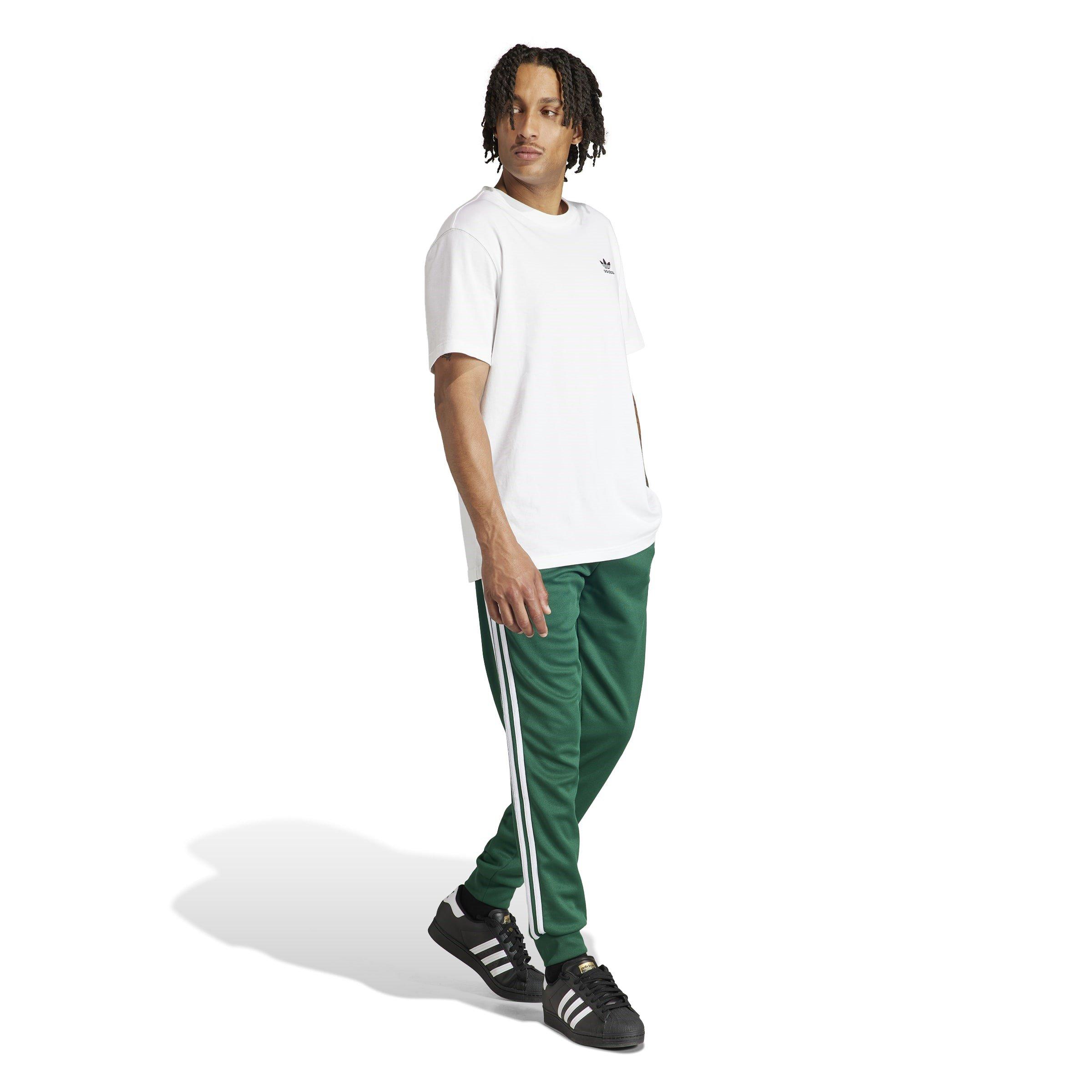 Vert - adidas Originals - Men's Closed Cuff Woven Tapered Fit Tracksuit Joggers - 4
