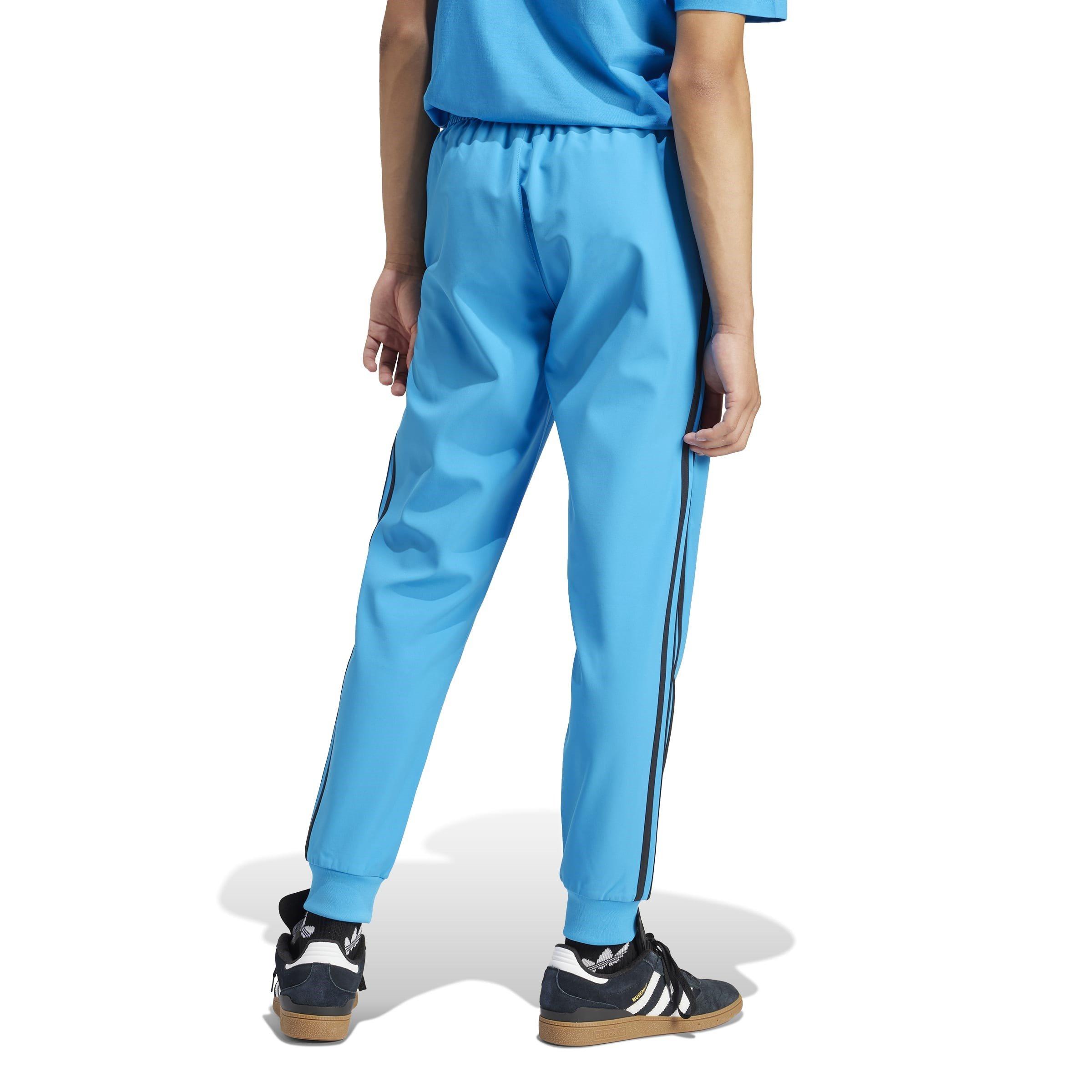 Blue - adidas Originals - Closed Hem Woven Tracksuit Joggers - 3