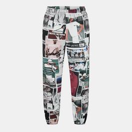Lacoste Adults Closed Hem Woven Joggers