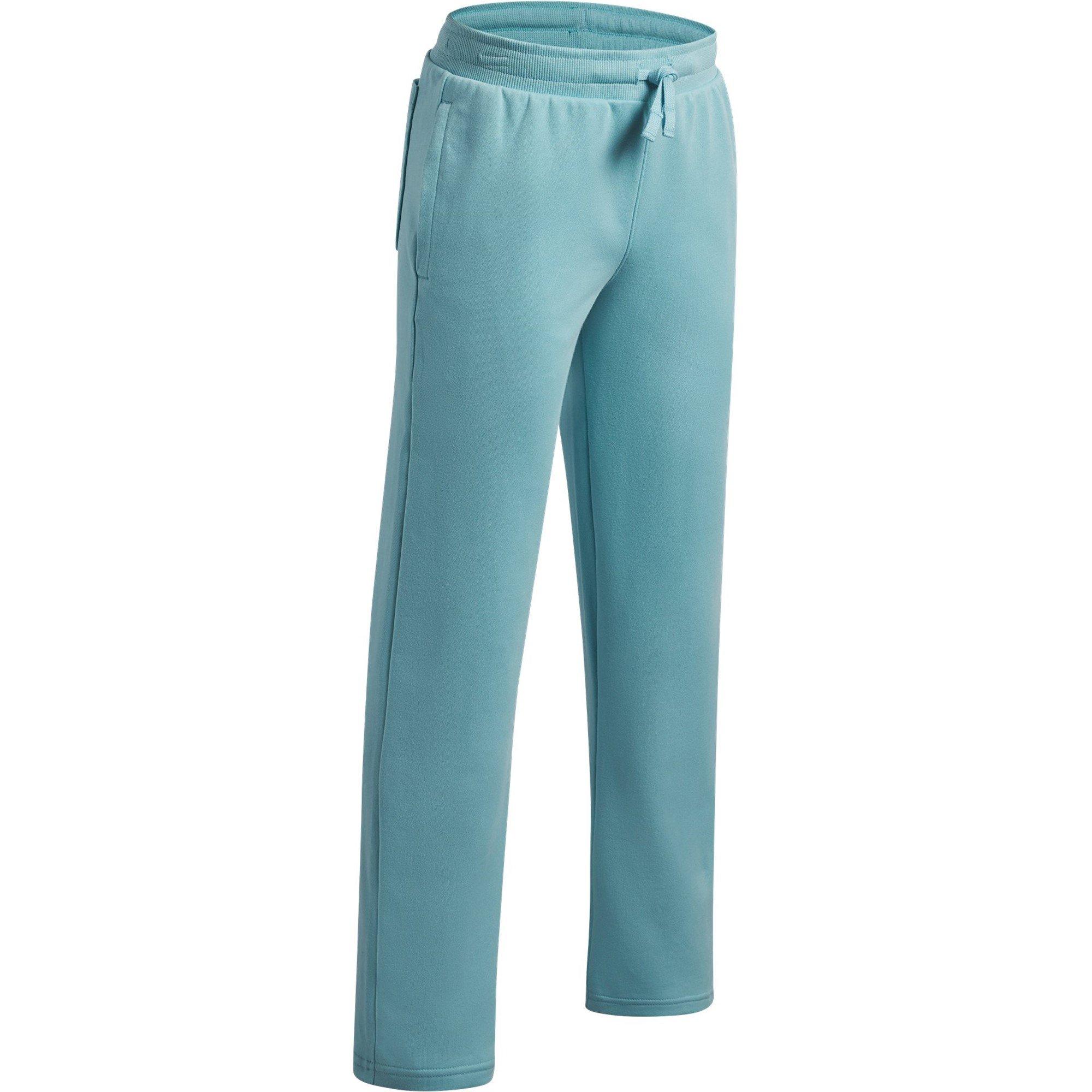 Blue/Black - Under Armour - Kids' Open Hem Woven Tracksuit Joggers - 3