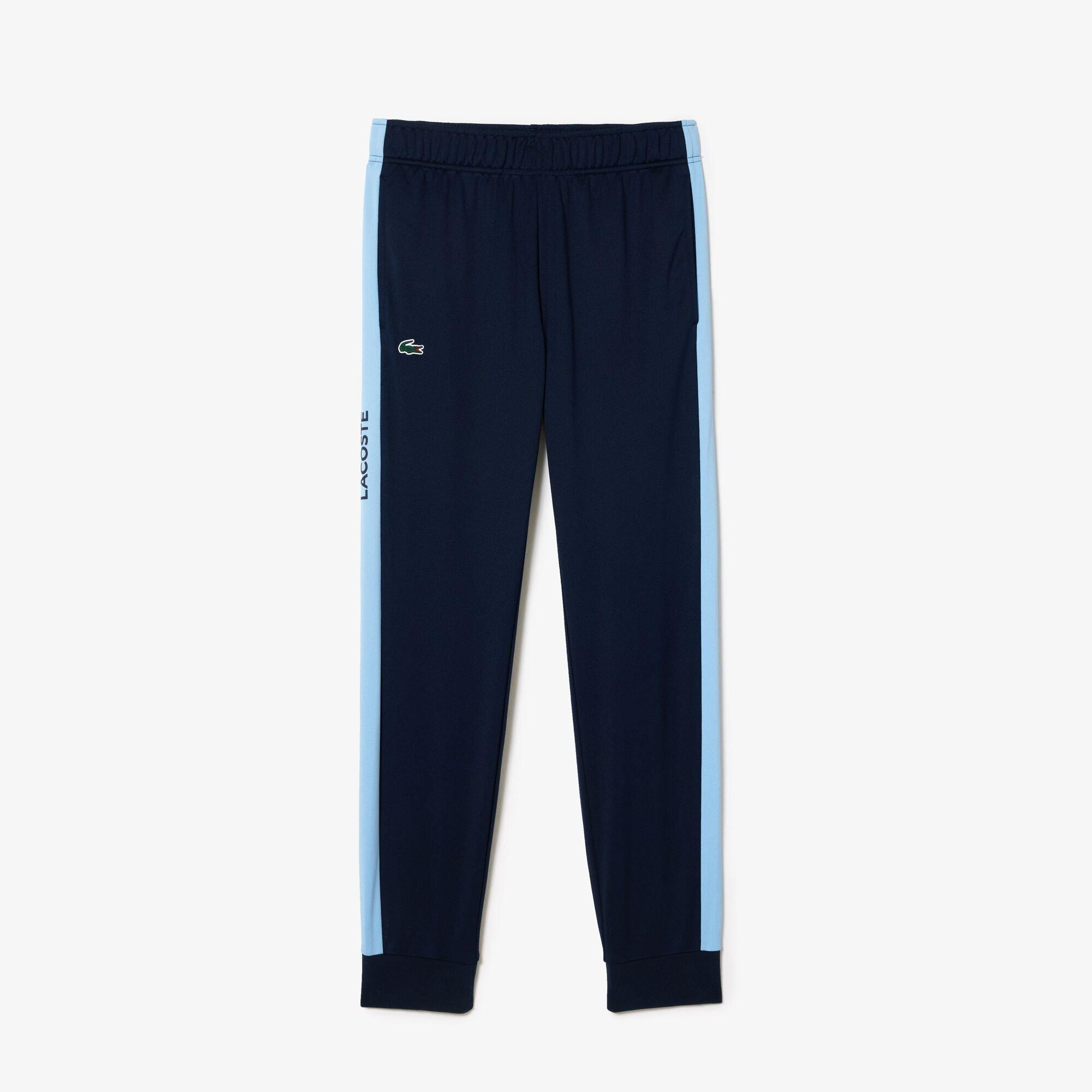 Lacoste Men's Closed Hem Woven Tracksuit Joggers - Navy Blue - 4XL