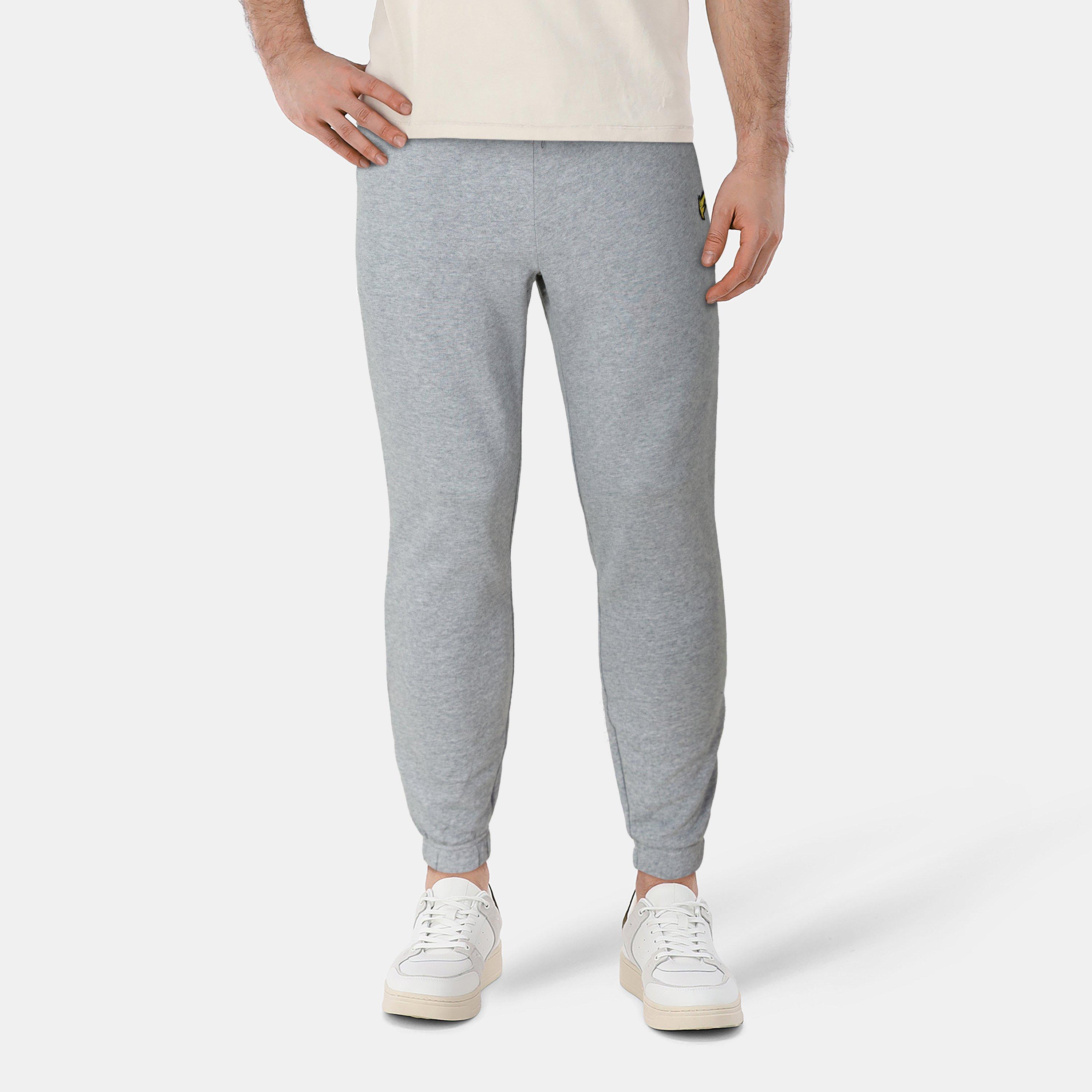 Mid Grey Ml T28 - Lyle and Scott - Slim Jogging Pants - 1