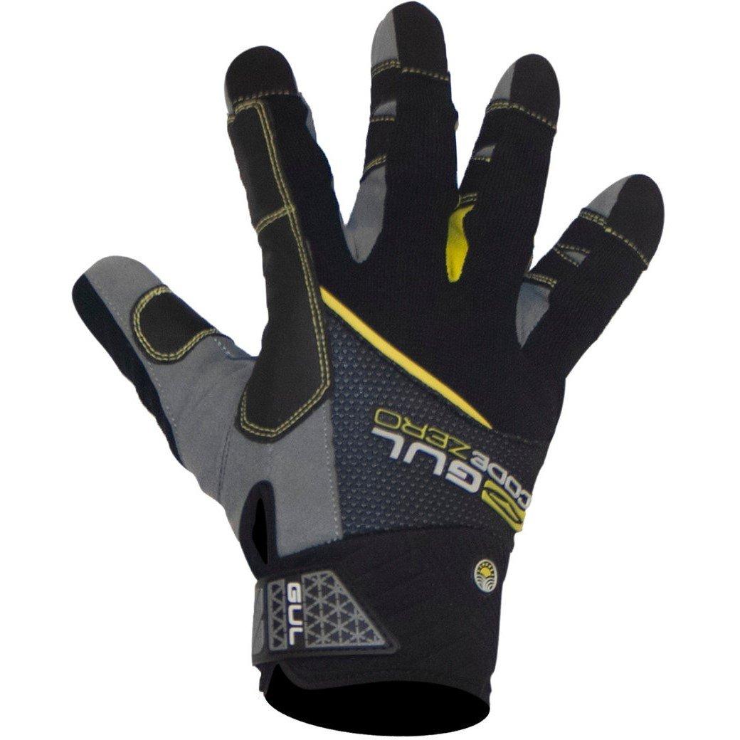 Blk/Yellow - Gul - Code Zero Summer Full Finger Gloves - 2
