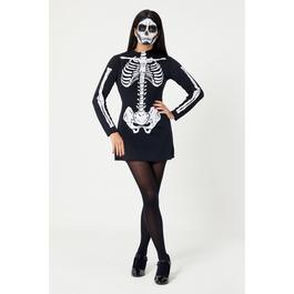 Character Studio Halloween Skeleton Tunic Dress