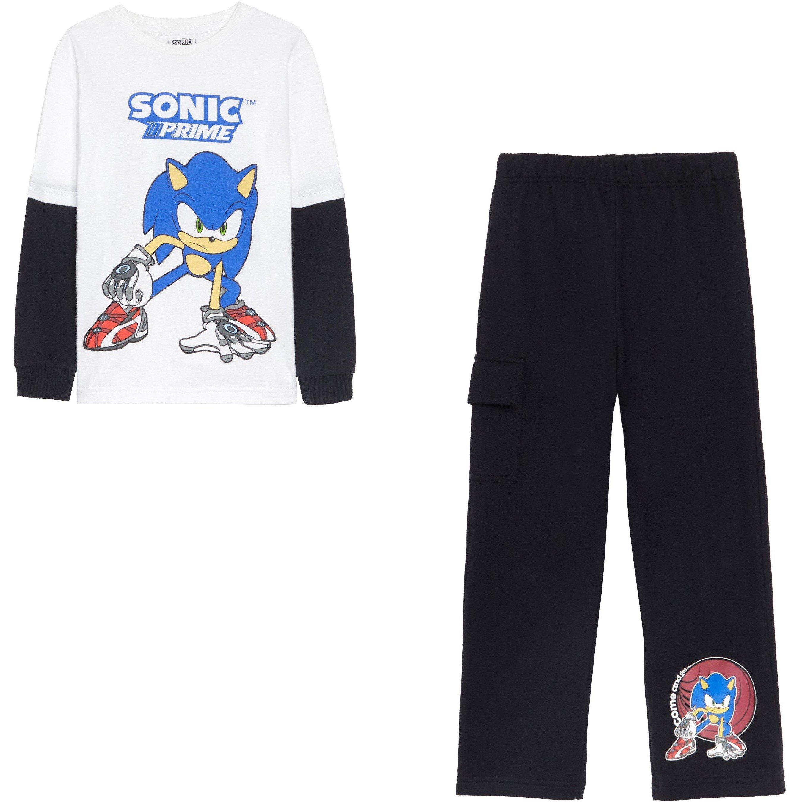 SONIC - Character - Kids' Sonic Long-Sleeve Joggers - 1