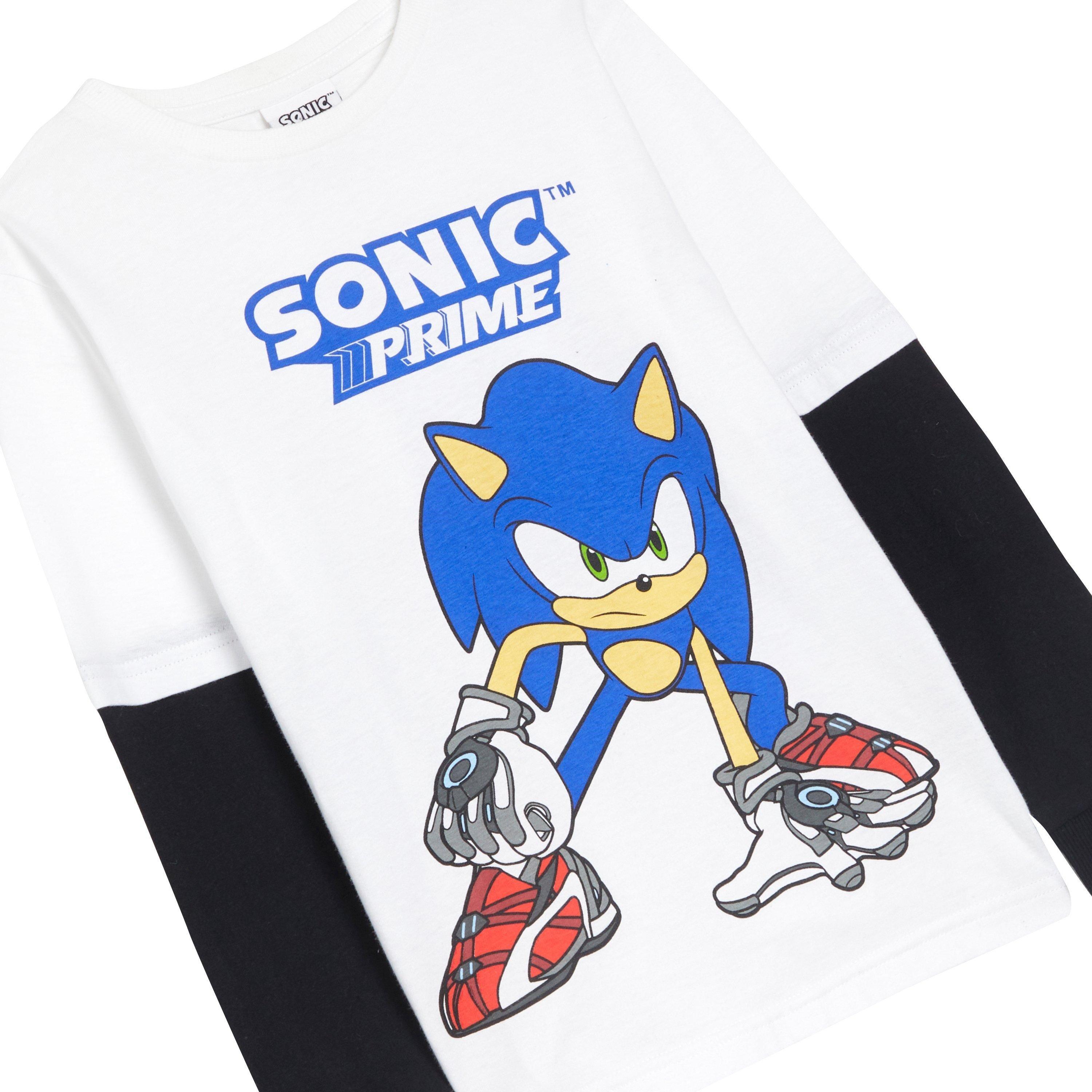 SONIC - Character - Kids' Sonic Long-Sleeve Joggers - 3