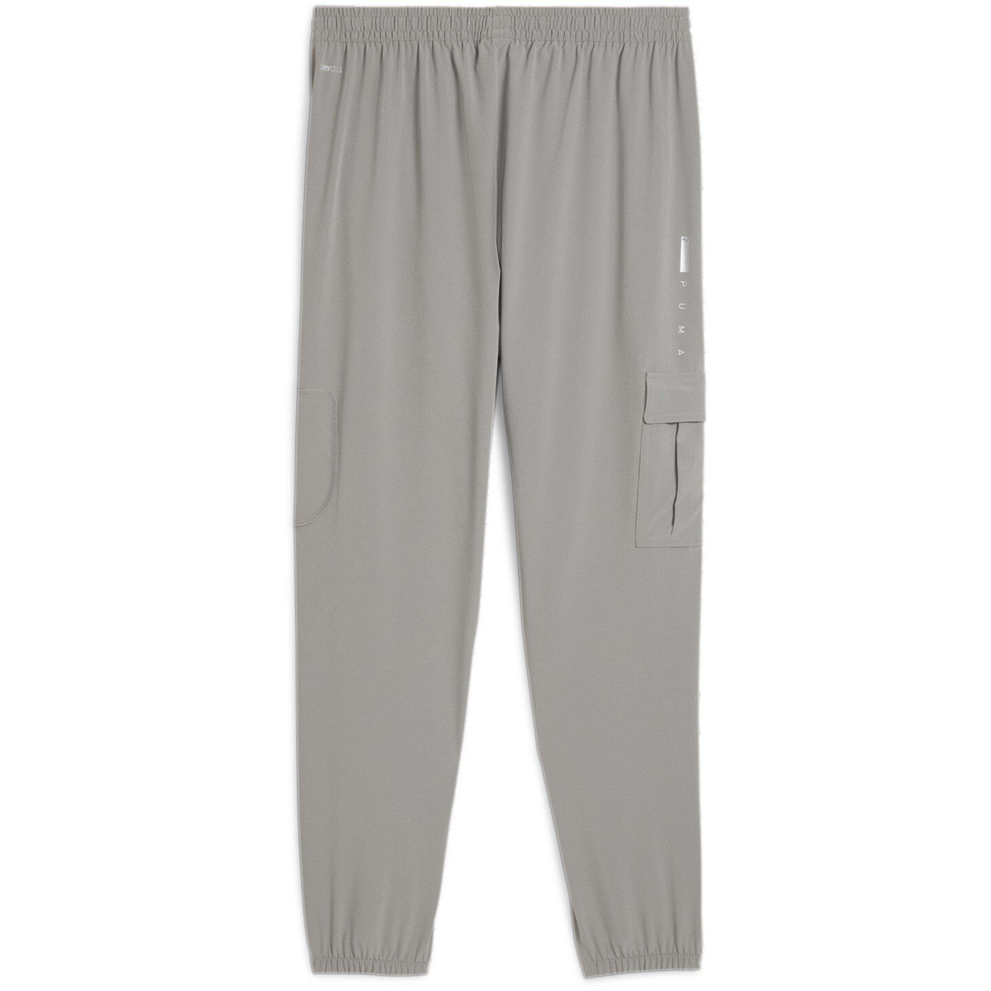 Light Grey - Puma - Men's Flex Open Hem Woven Joggers - 2