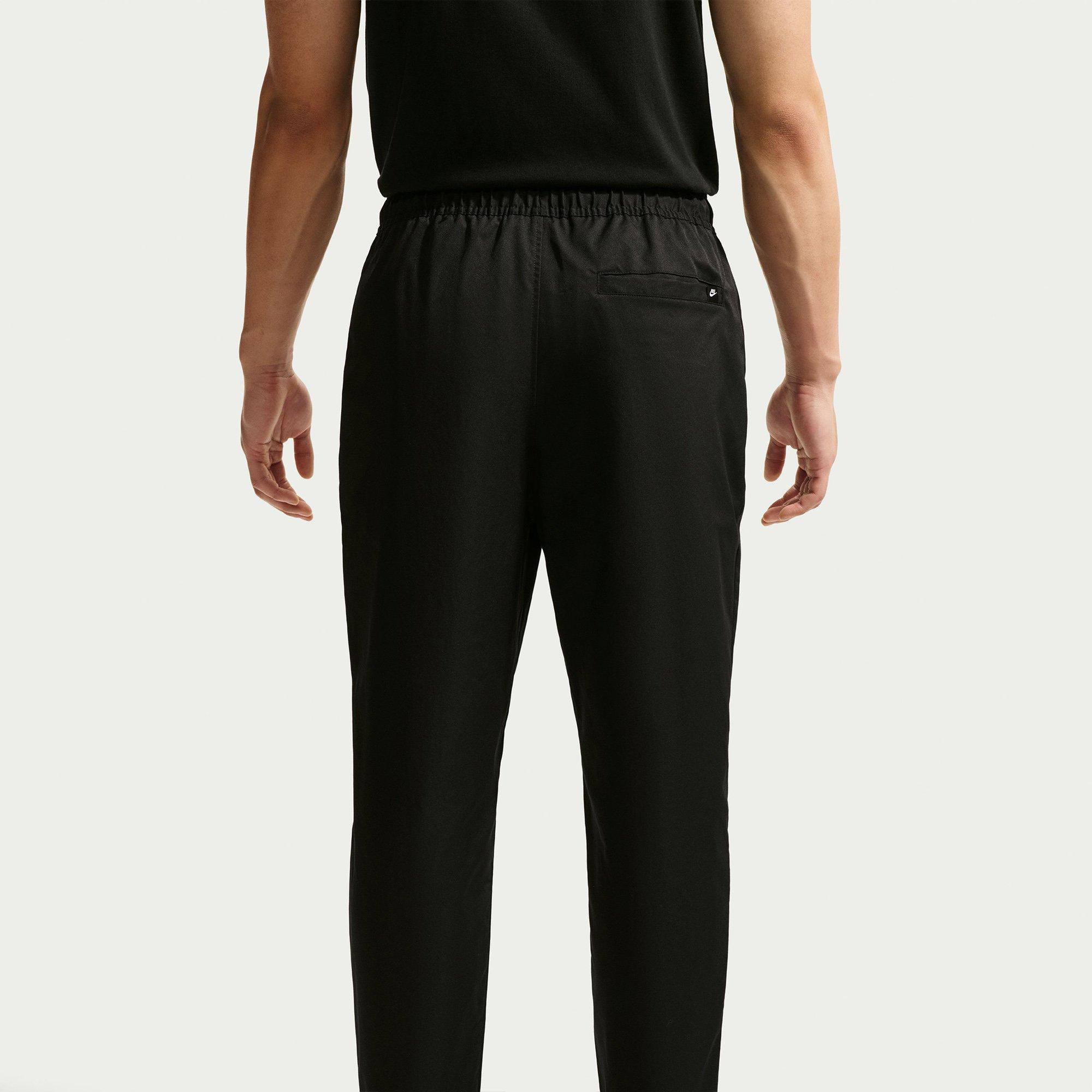 Black/White - Nike - Men's Woven Open Hem Tapered Joggers - 3