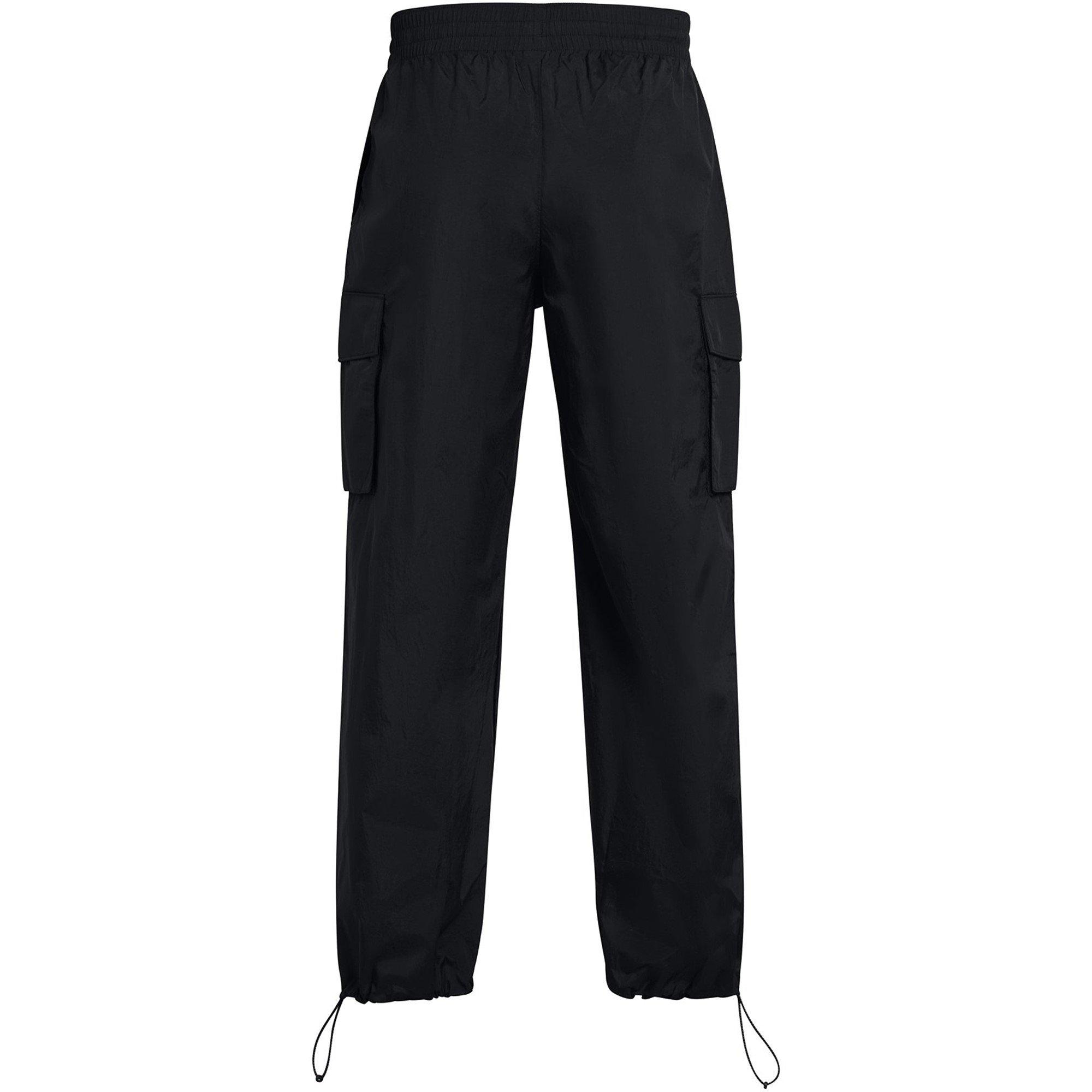 Black - Under Armour - Open Hem Woven Tracksuit Joggers - 2