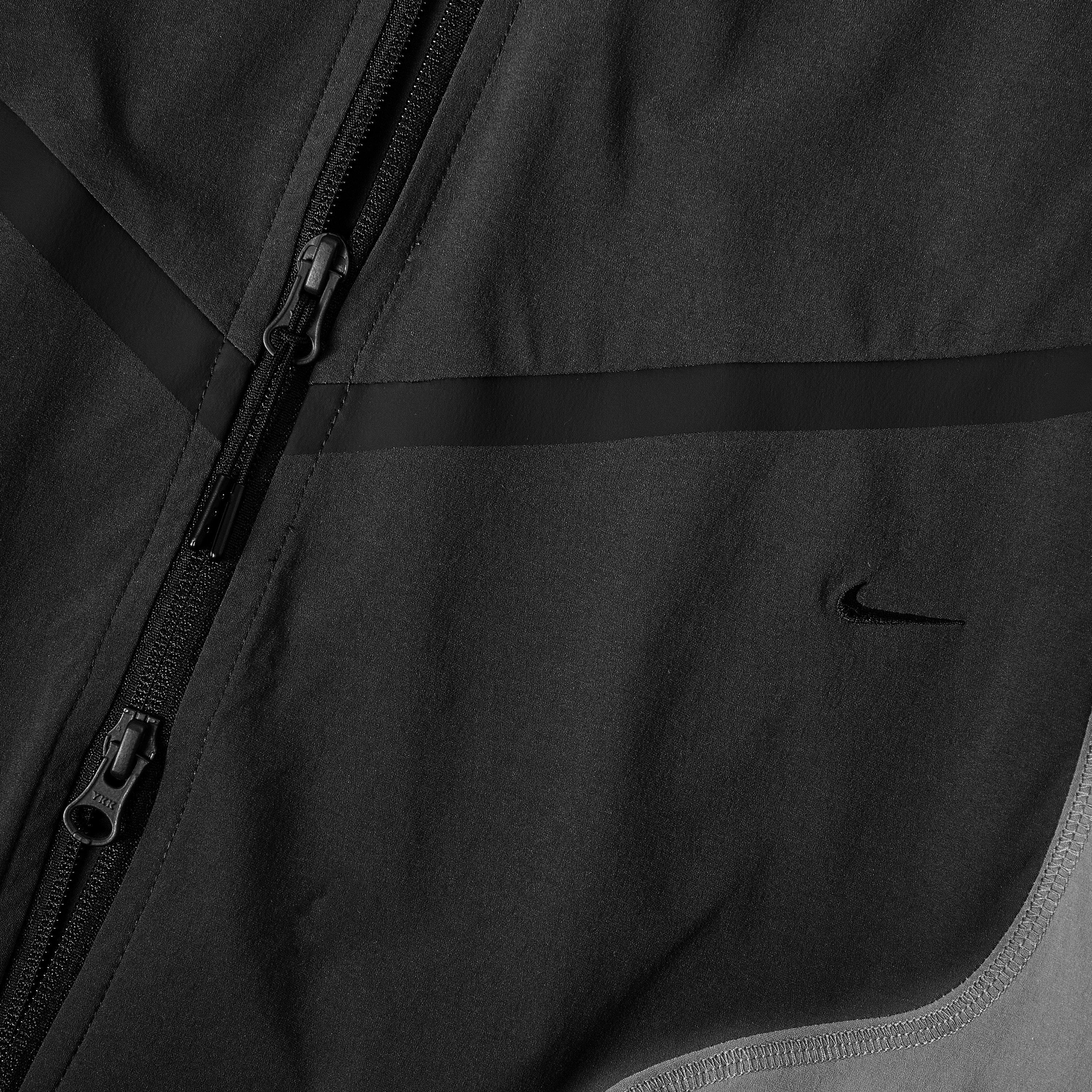 Anthracite/Iron - Nike - Men's Tech Pant Closed Hem Woven Tracksuit Joggers - 5