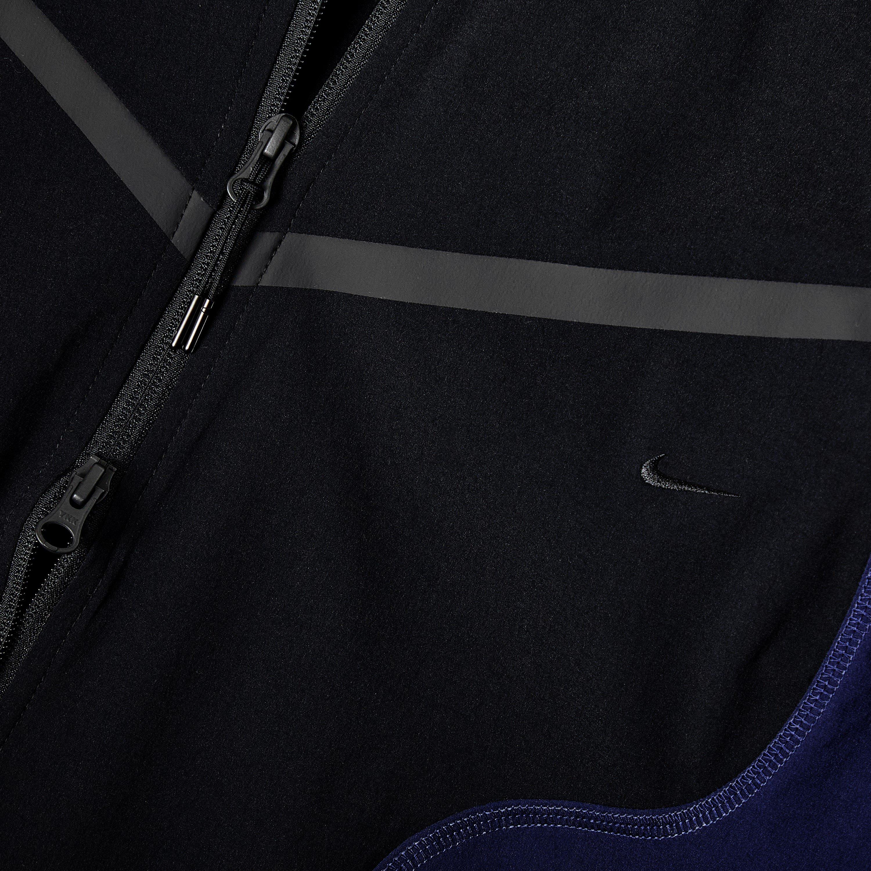 Black/Obsidian - Nike - Men's Tech Pant Closed Hem Woven Tracksuit Joggers - 5