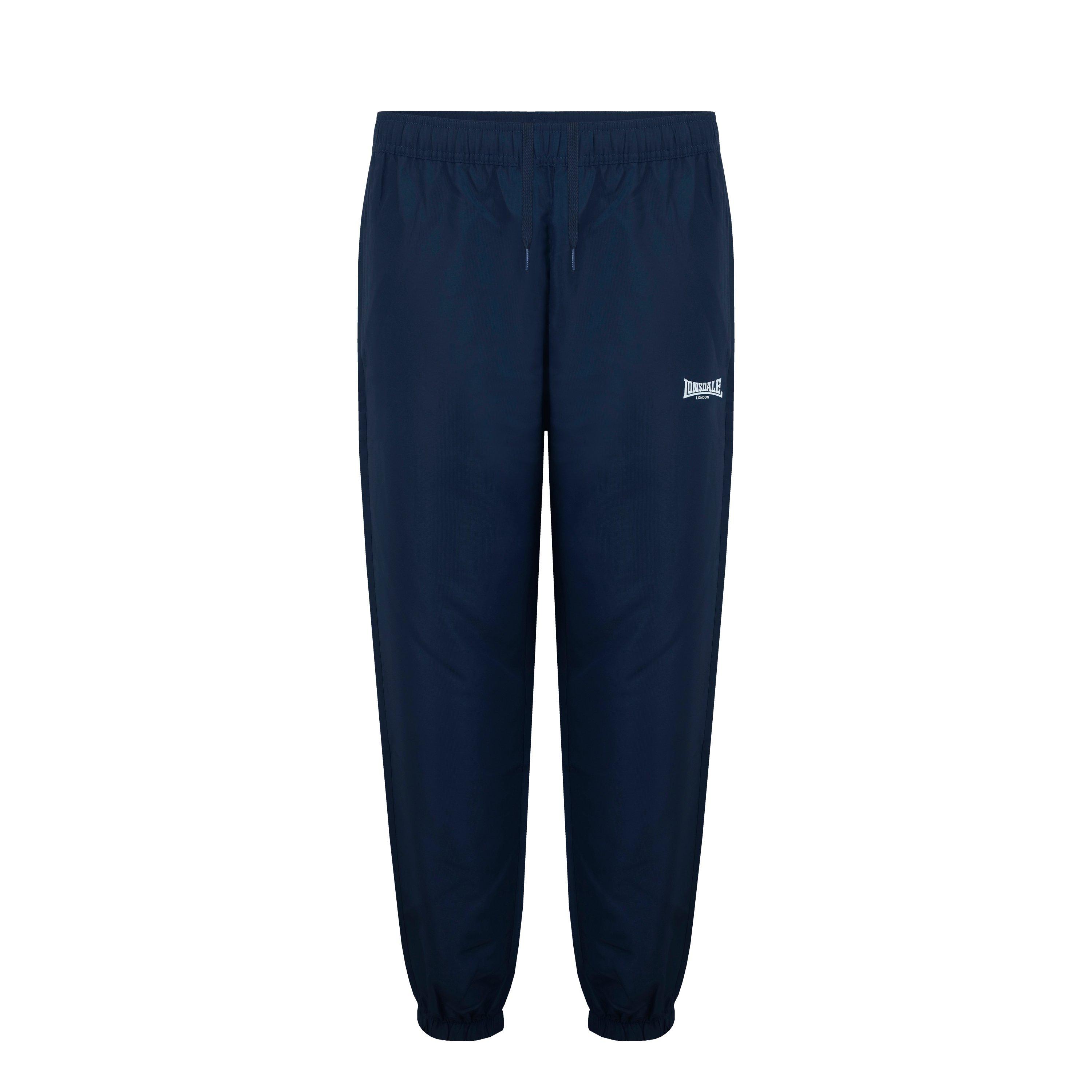 Lonsdale Men's Essential Ch Woven Jogging Bottoms - Navy - XL