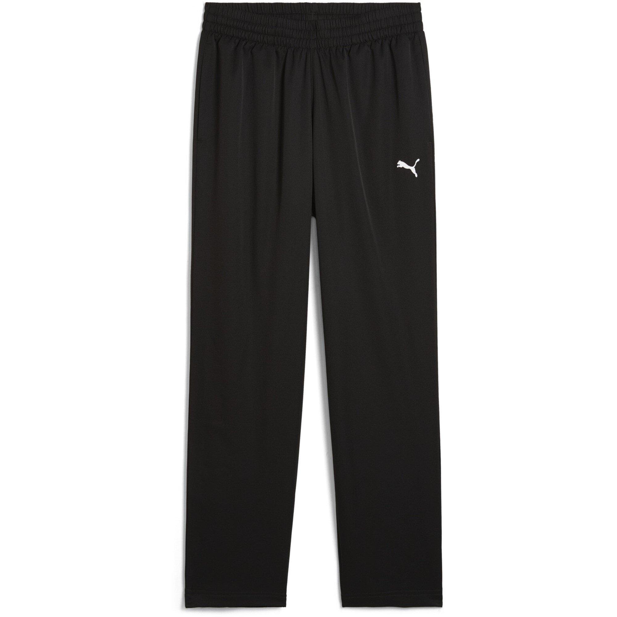 Puma Black - Puma - Men's Open Hem Woven Tracksuit Joggers - 1