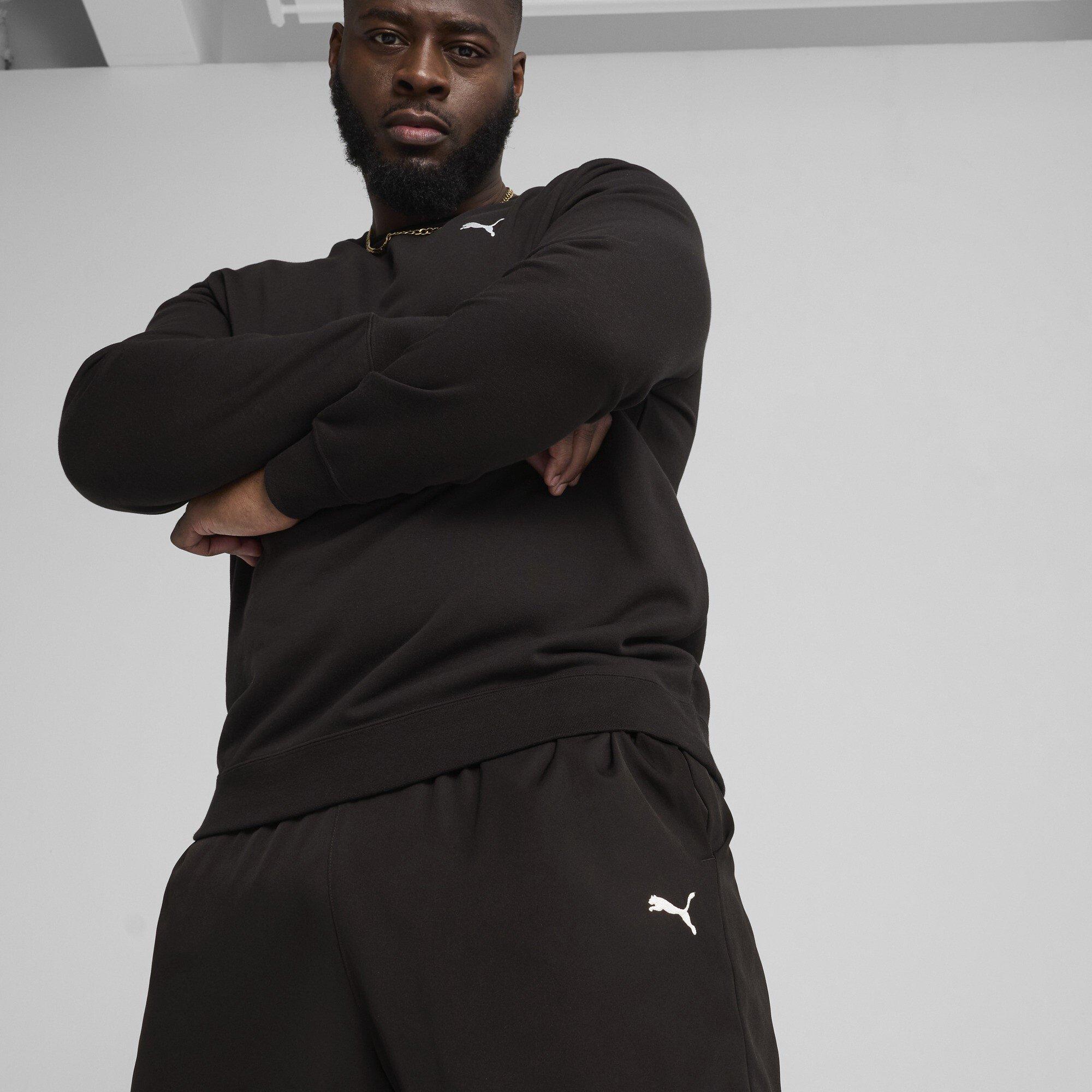 Puma Black - Puma - Men's Open Hem Woven Tracksuit Joggers - 6