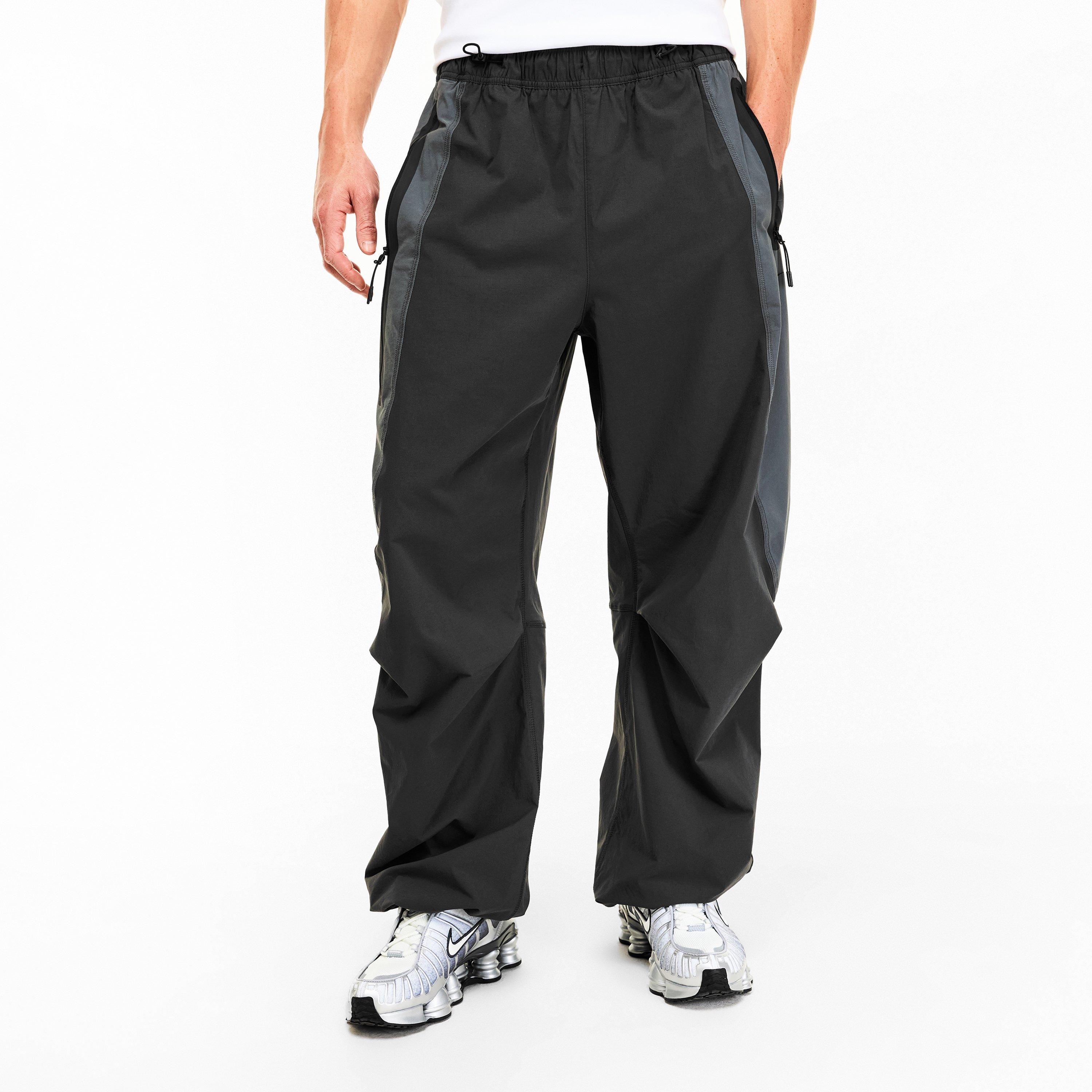 Anthracite/Iron - Nike - Men's Woven Tech Pro Closed Hem Tracksuit Joggers - 3