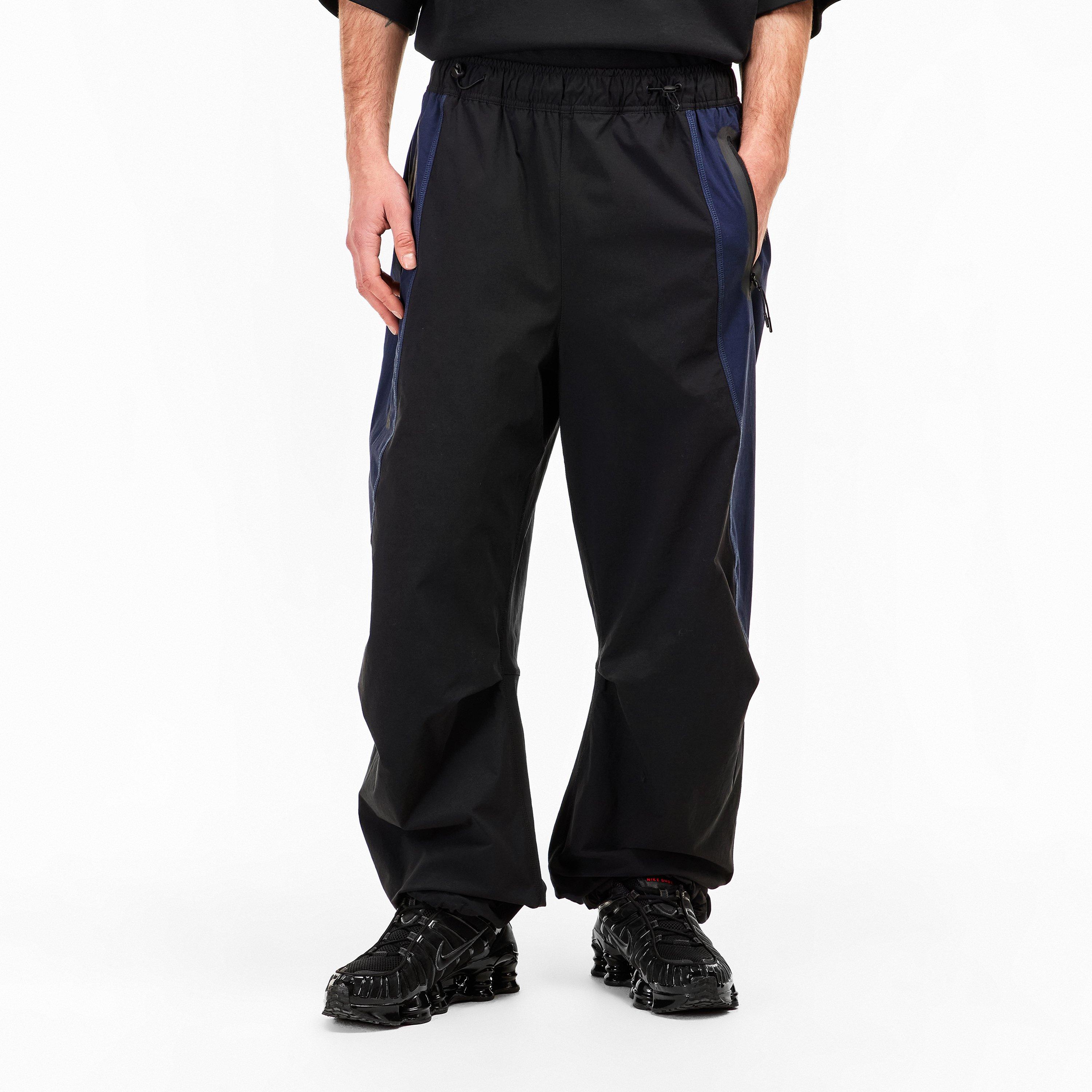 Black/Obsidian - Nike - Men's Woven Tech Pro Closed Hem Tracksuit Joggers - 3