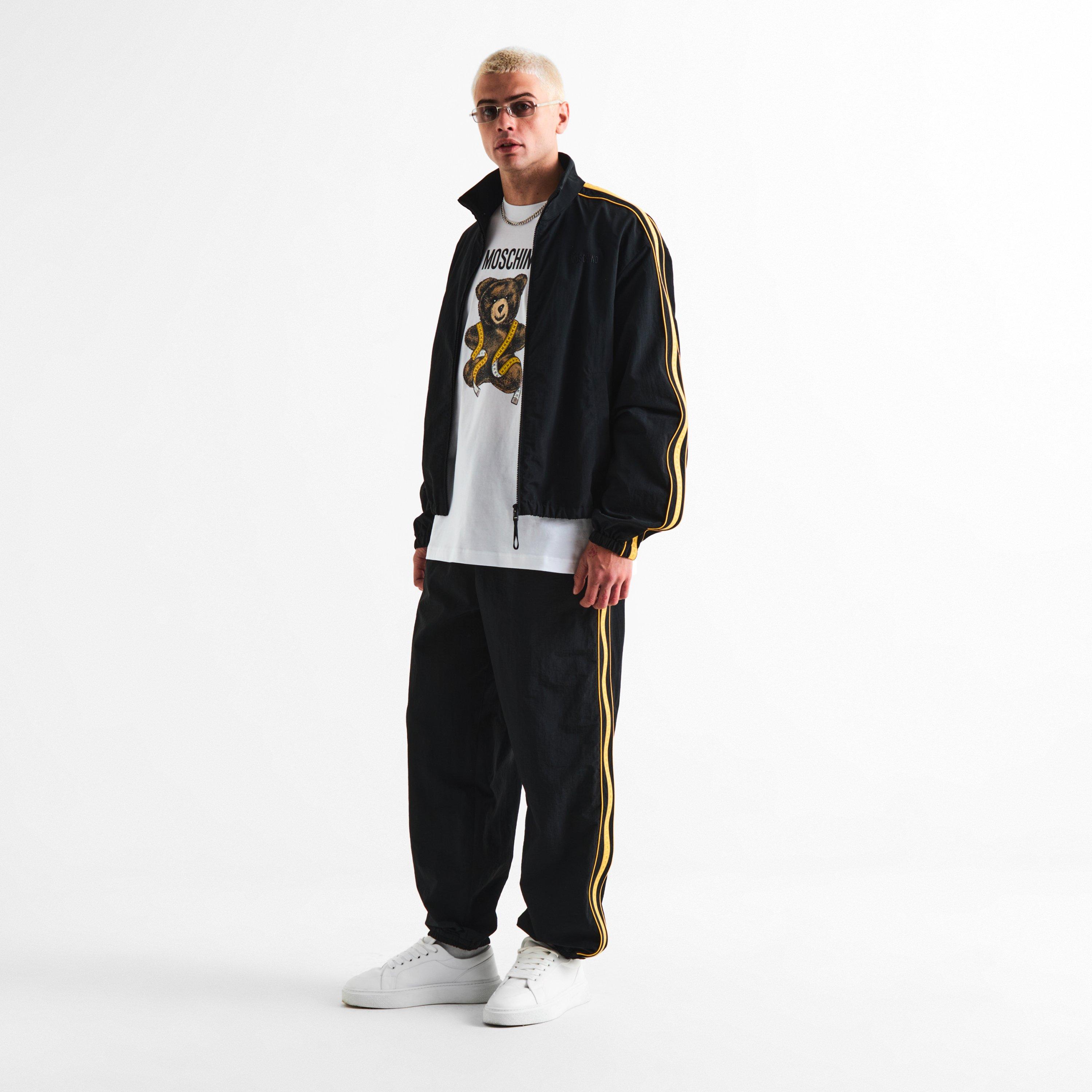 Black - Moschino - Moschino Tape Pant Sn63 - 6