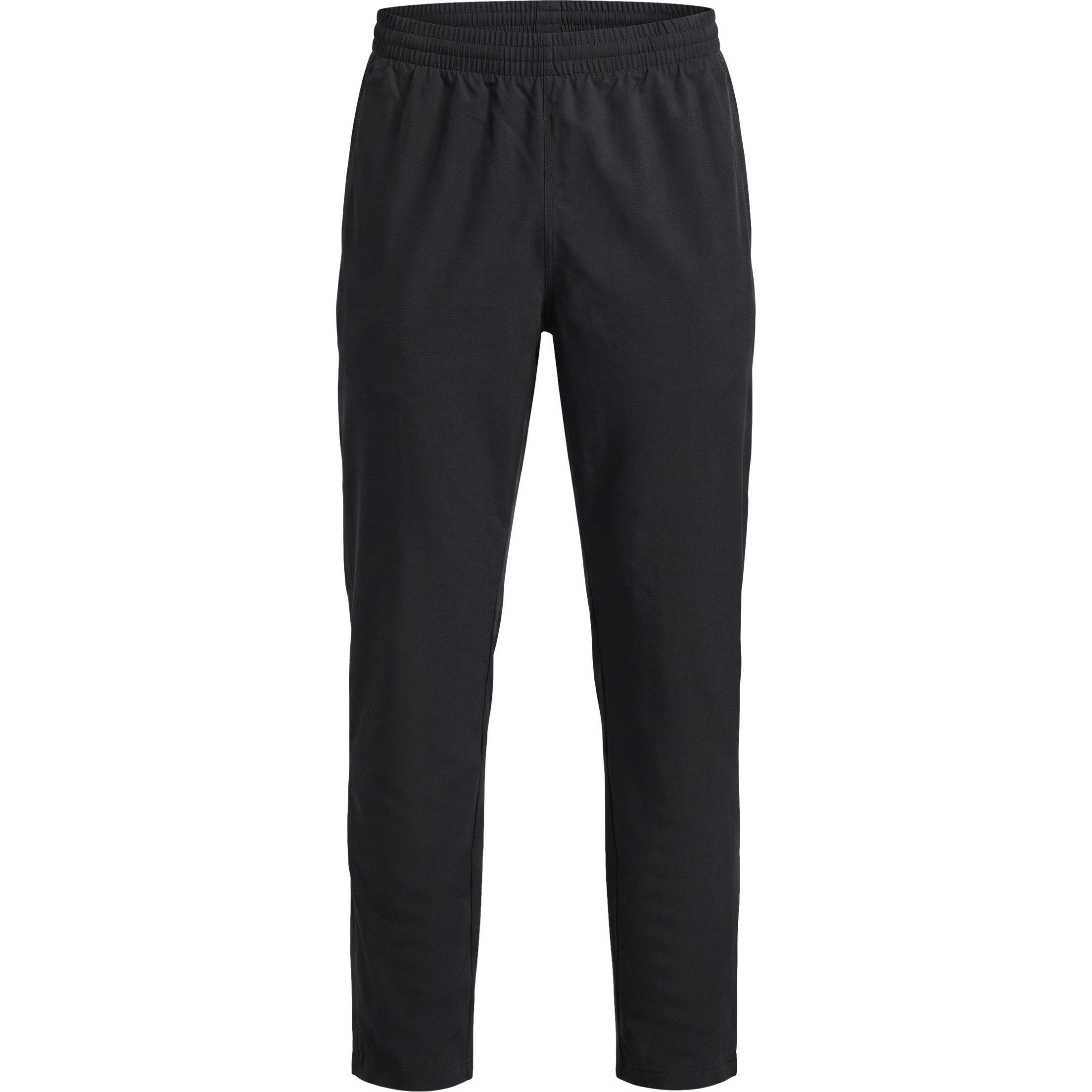 Black/White - Under Armour - Men's Rival Woven Joggers - 1