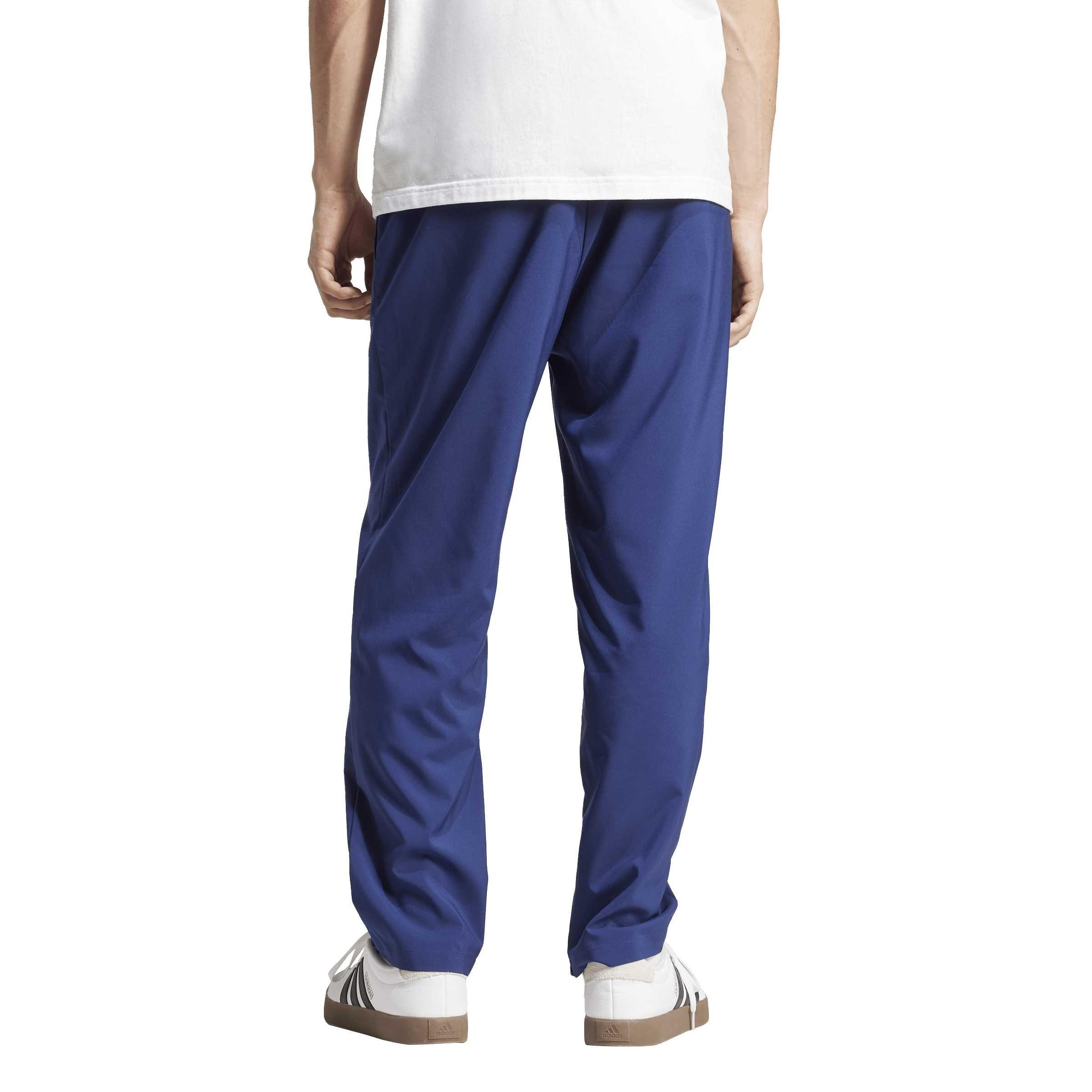 Dark Blue/White - adidas - Men's Stanford Woven Joggers - 3
