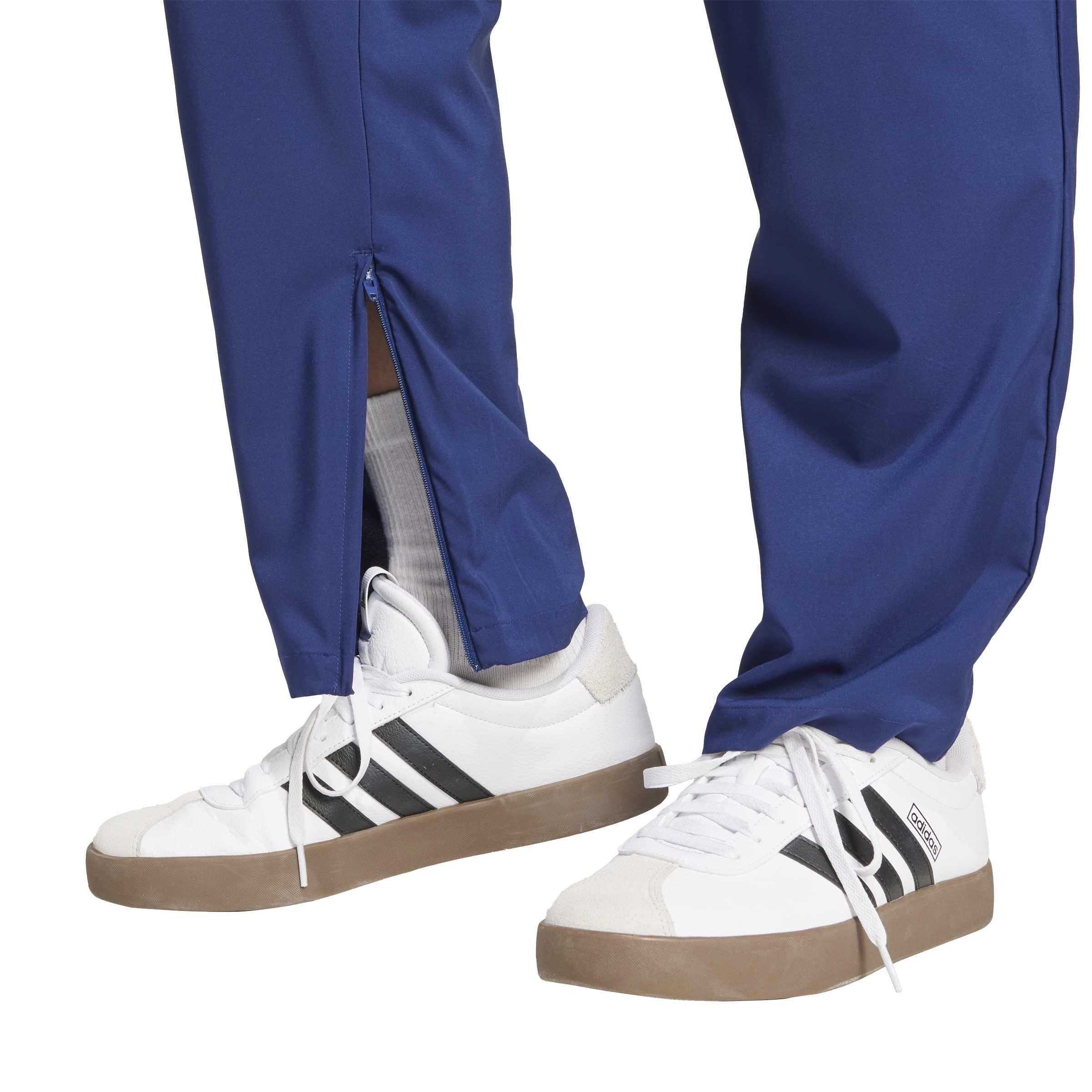 Dark Blue/White - adidas - Men's Stanford Woven Joggers - 5
