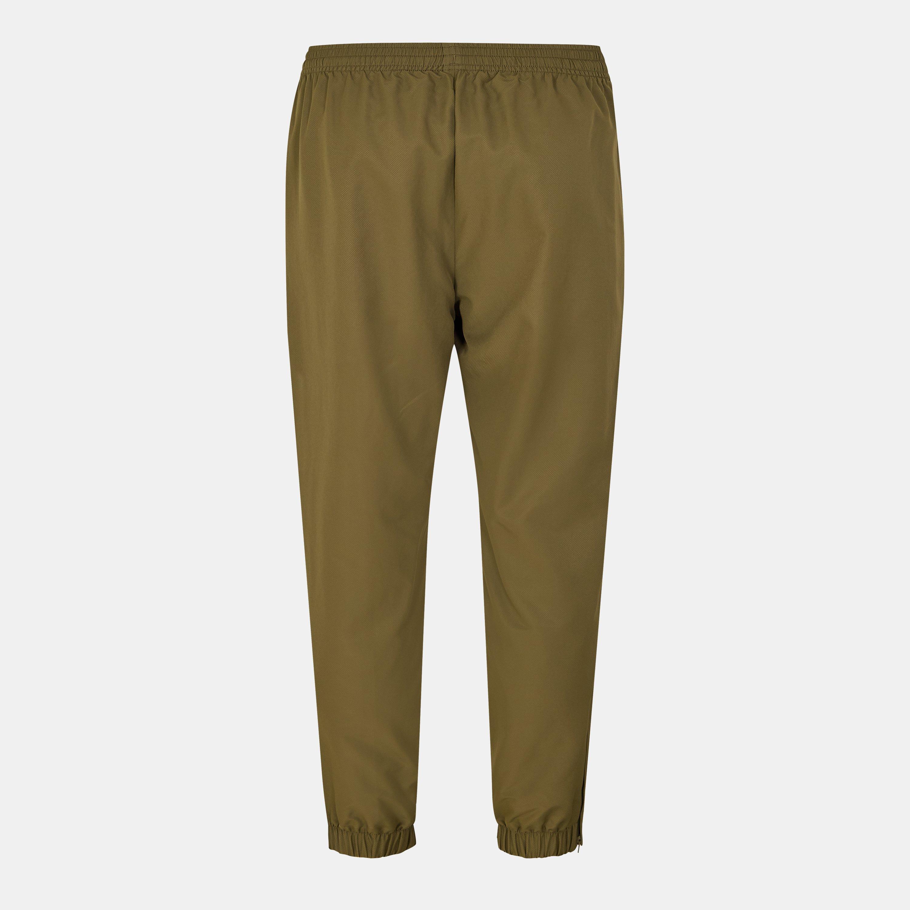 Olive E9F - Lacoste - Men's Taffeta Closed Hem Tracksuit Bottoms - 2