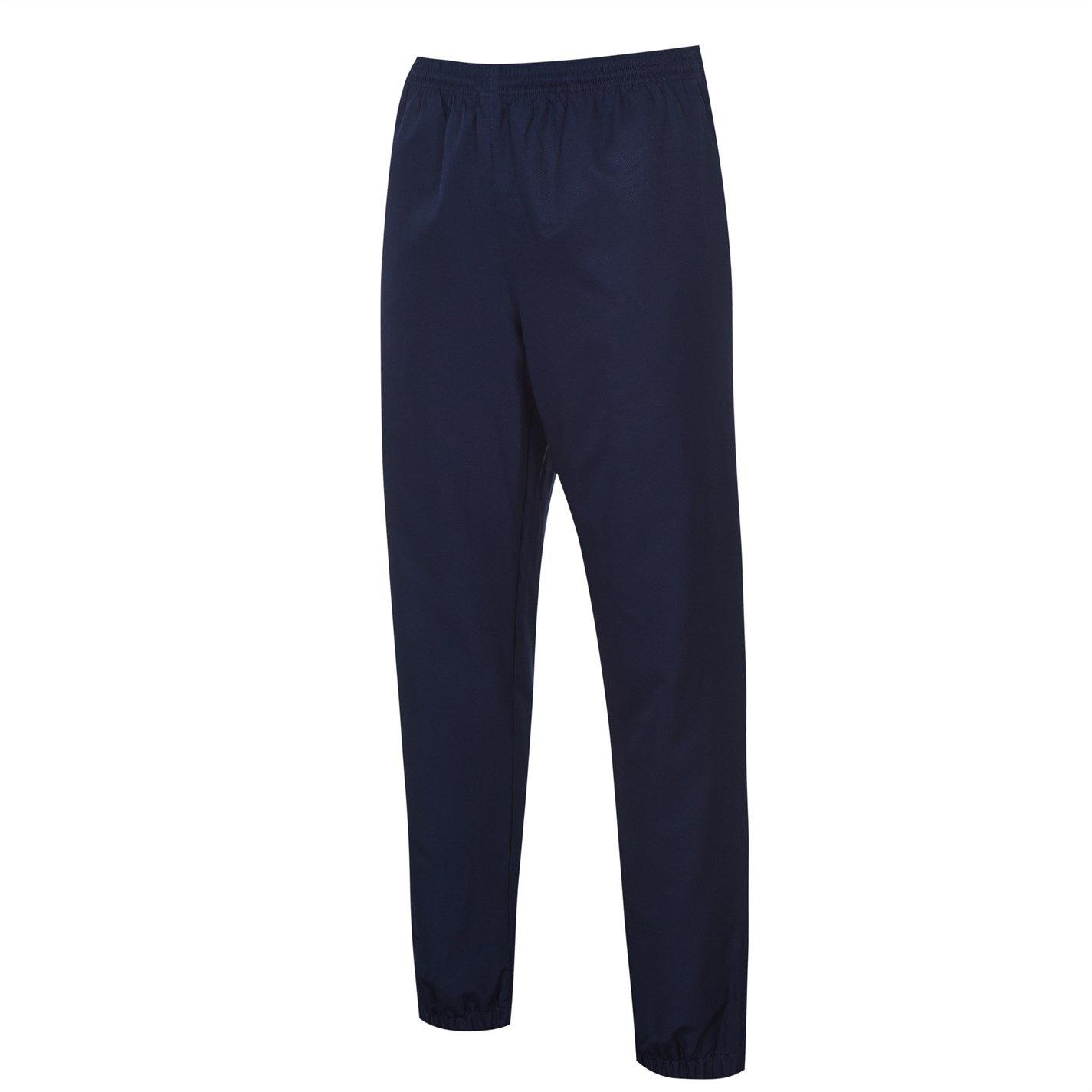 Navy 166 - Lacoste - Men's Taffeta Closed Hem Tracksuit Bottoms - 2