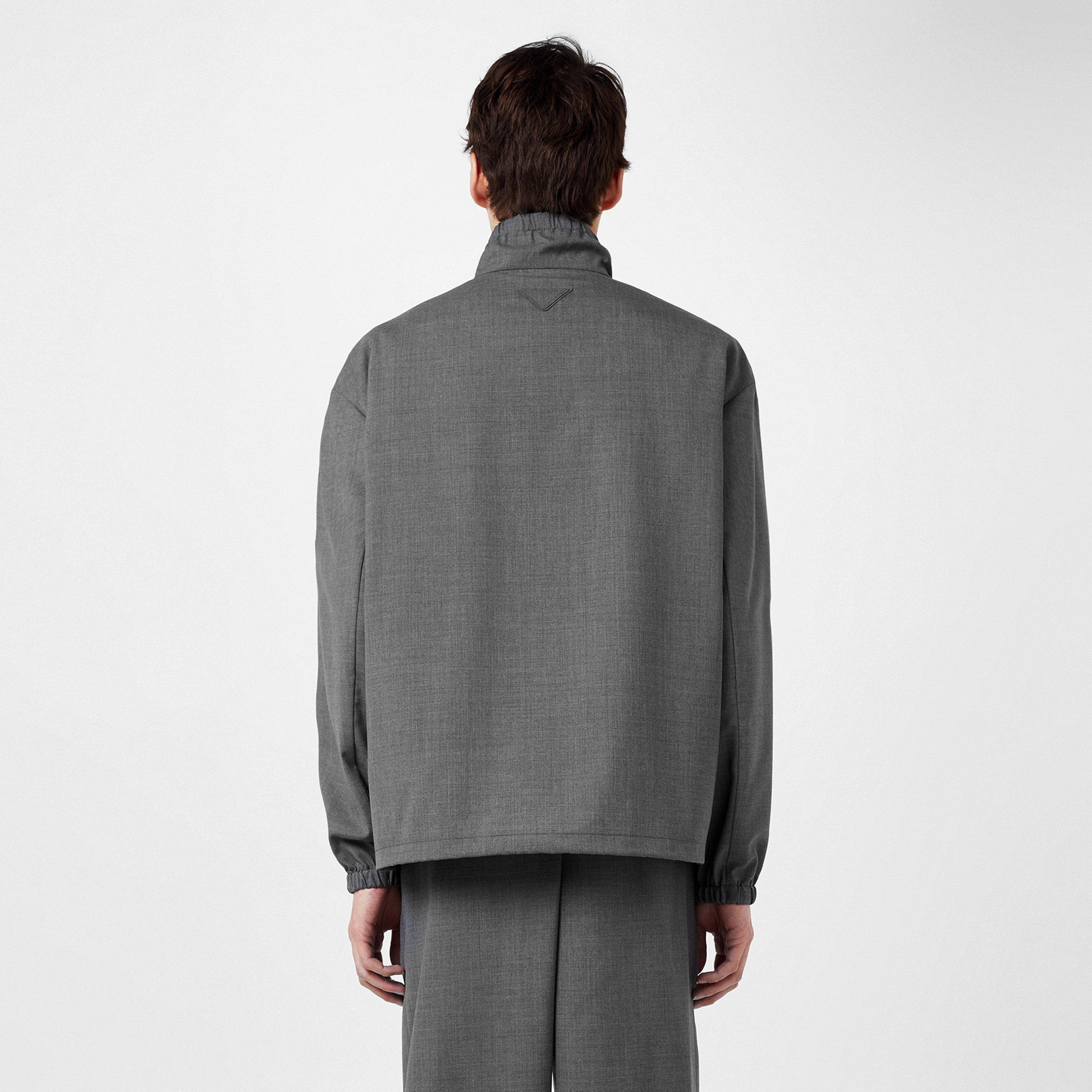 Grey - Prada - Panama Tailored Trousers - 4