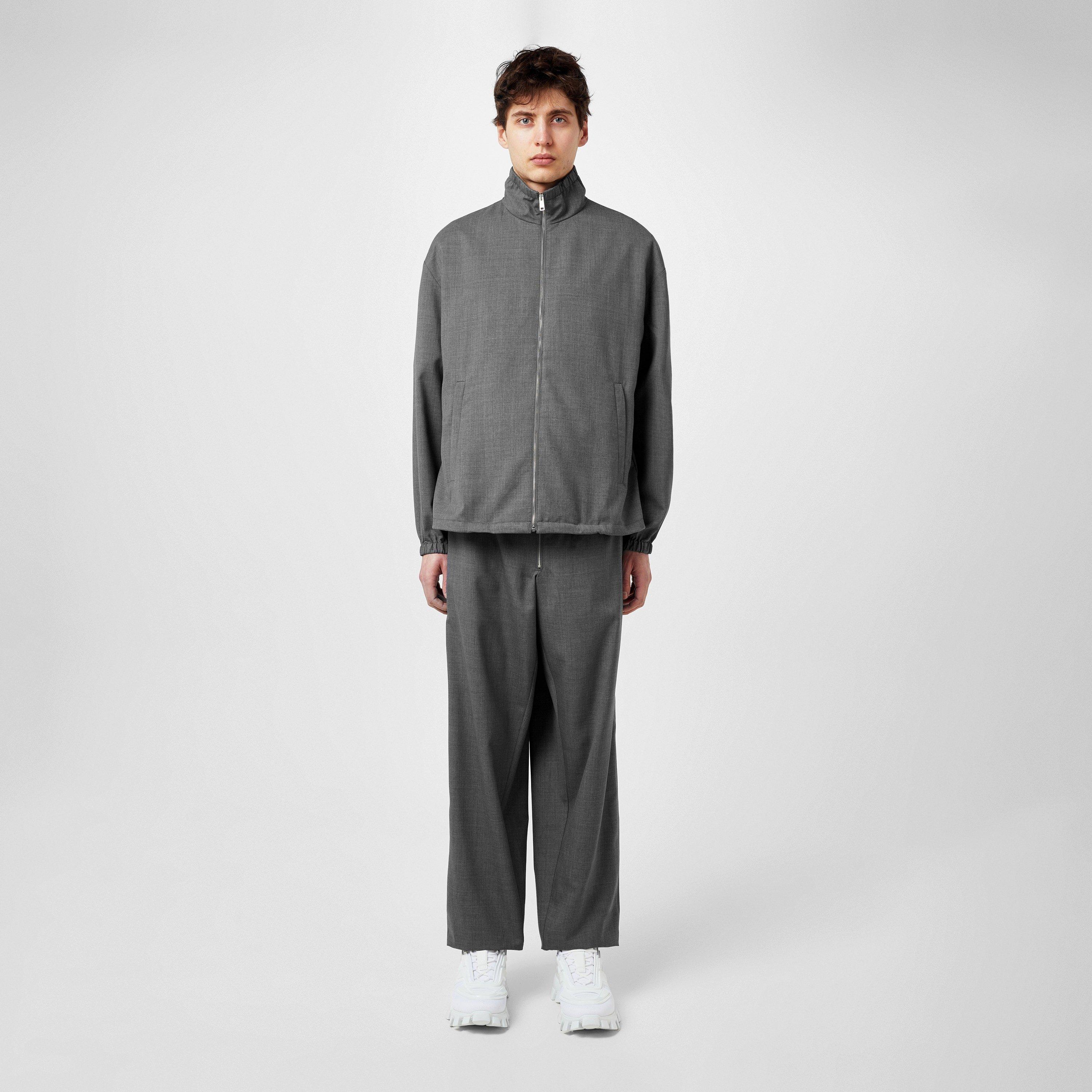 Grey - Prada - Panama Tailored Trousers - 6