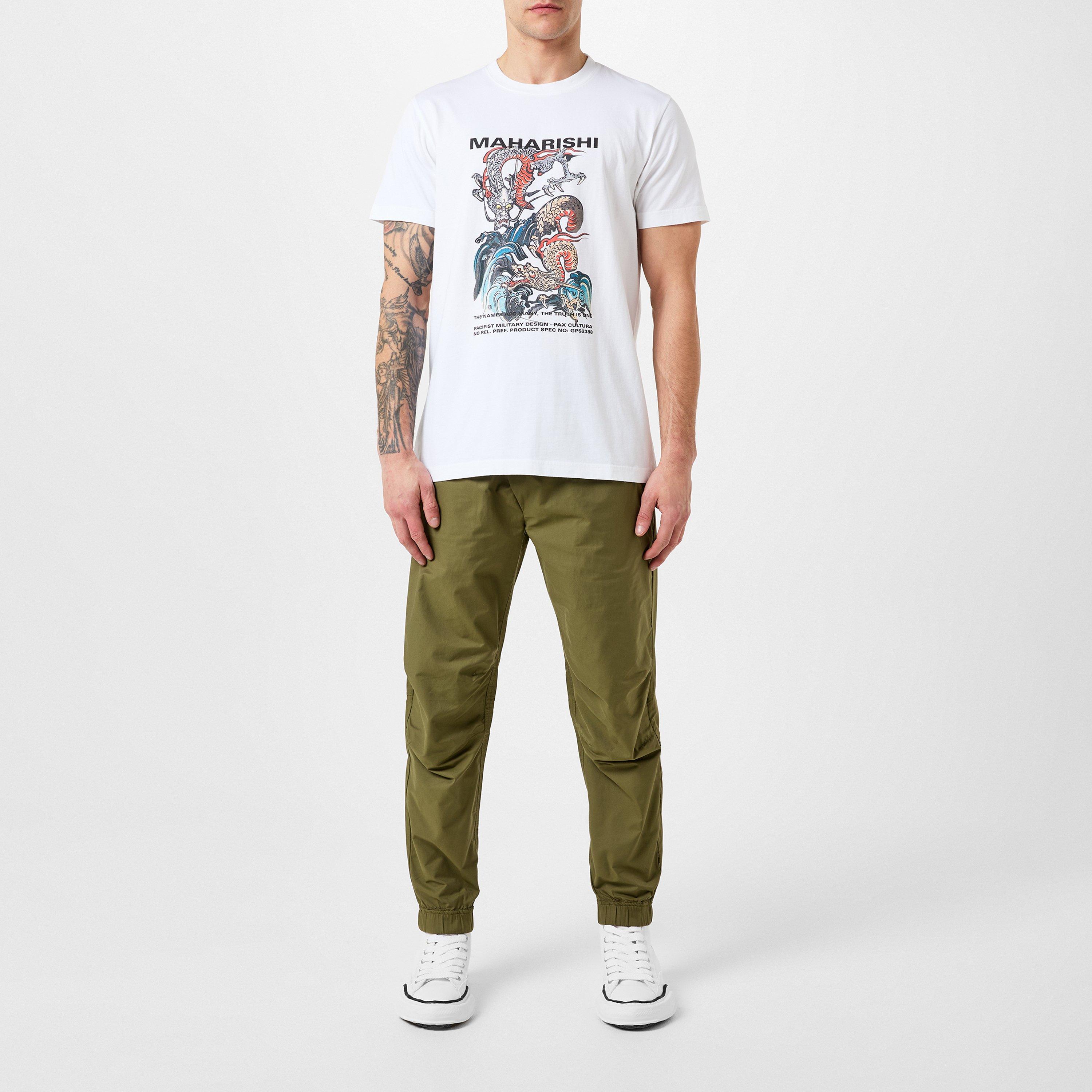 Olive OG-107F - Maharishi - Asym Track Pants - 4
