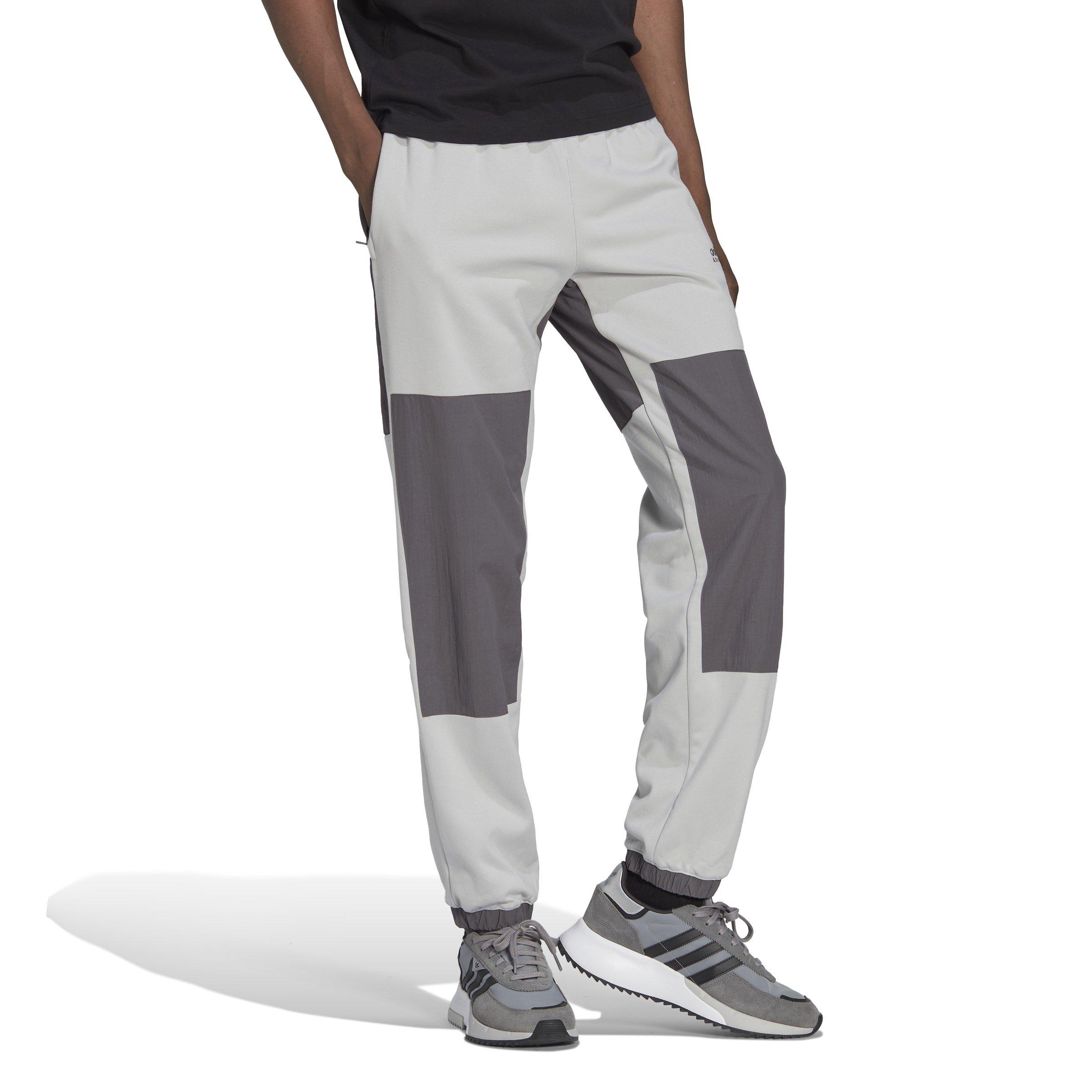 Grey - adidas Originals - Men's Closed Hem Tracksuit Bottoms - 4