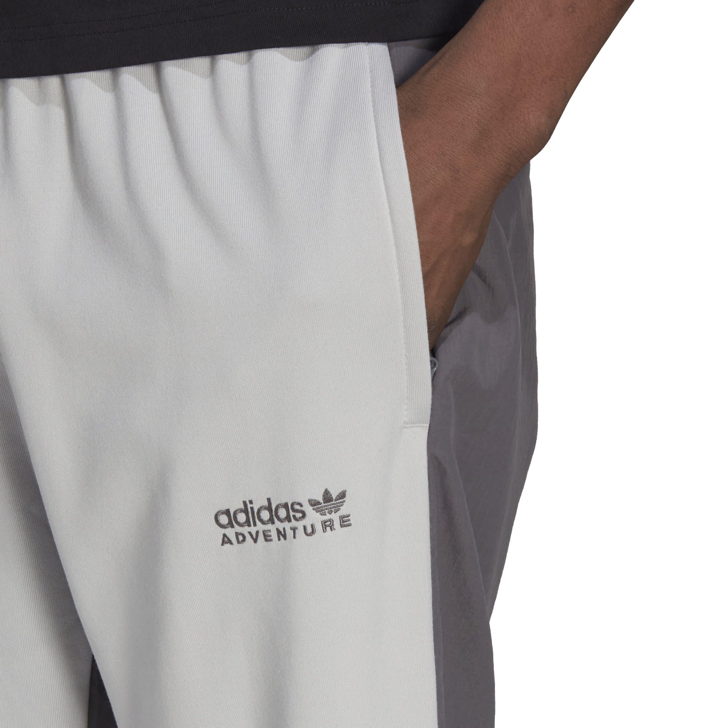 Grey - adidas Originals - Men's Closed Hem Tracksuit Bottoms - 5